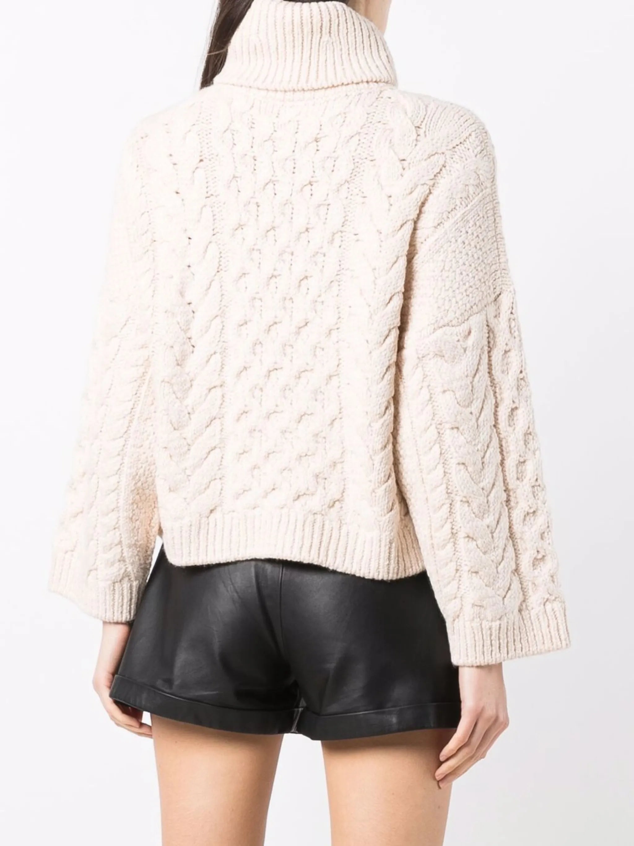 Ingrid cable-knit jumper