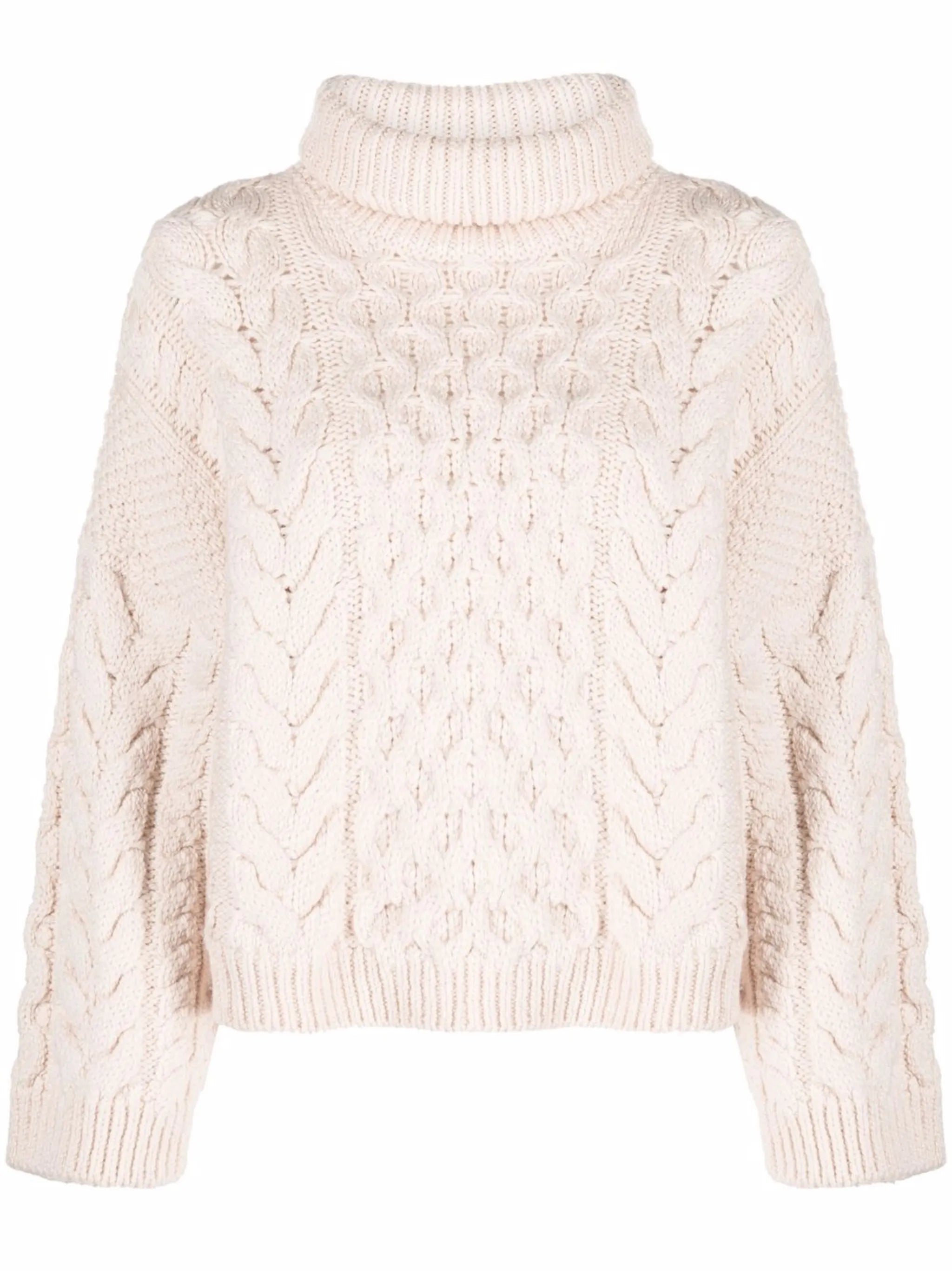 Ingrid cable-knit jumper