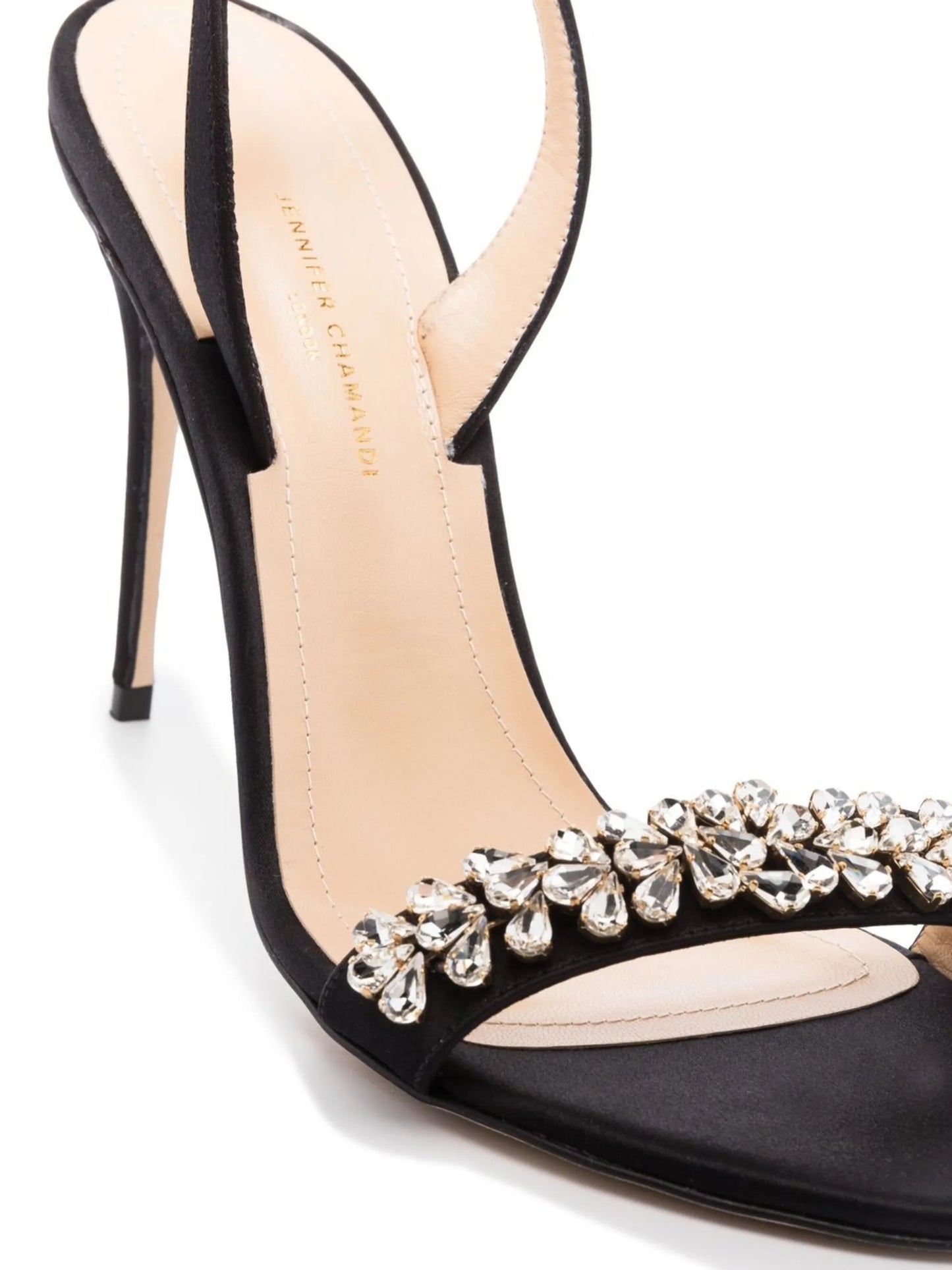 crystal-embellished 105mm sandals
