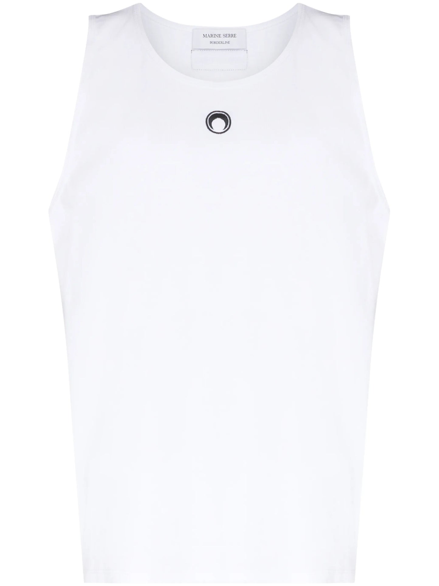 chest-logo tank top