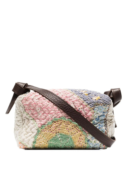19th century patchwork crossbody bag