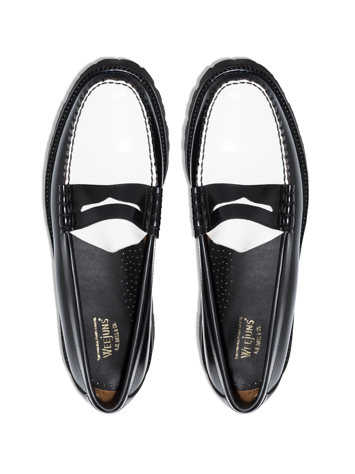 Weejuns Super Lug Larson penny loafers