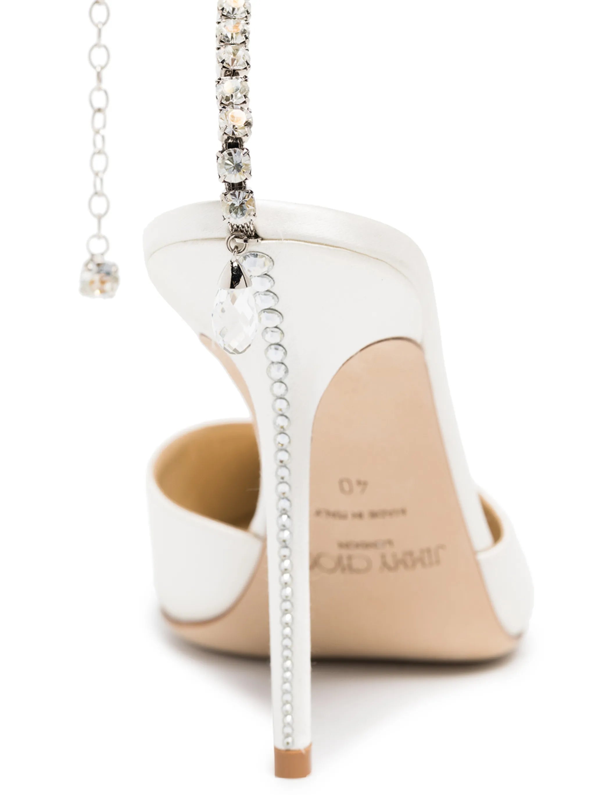 Saeda 100 embellished heeled pumps