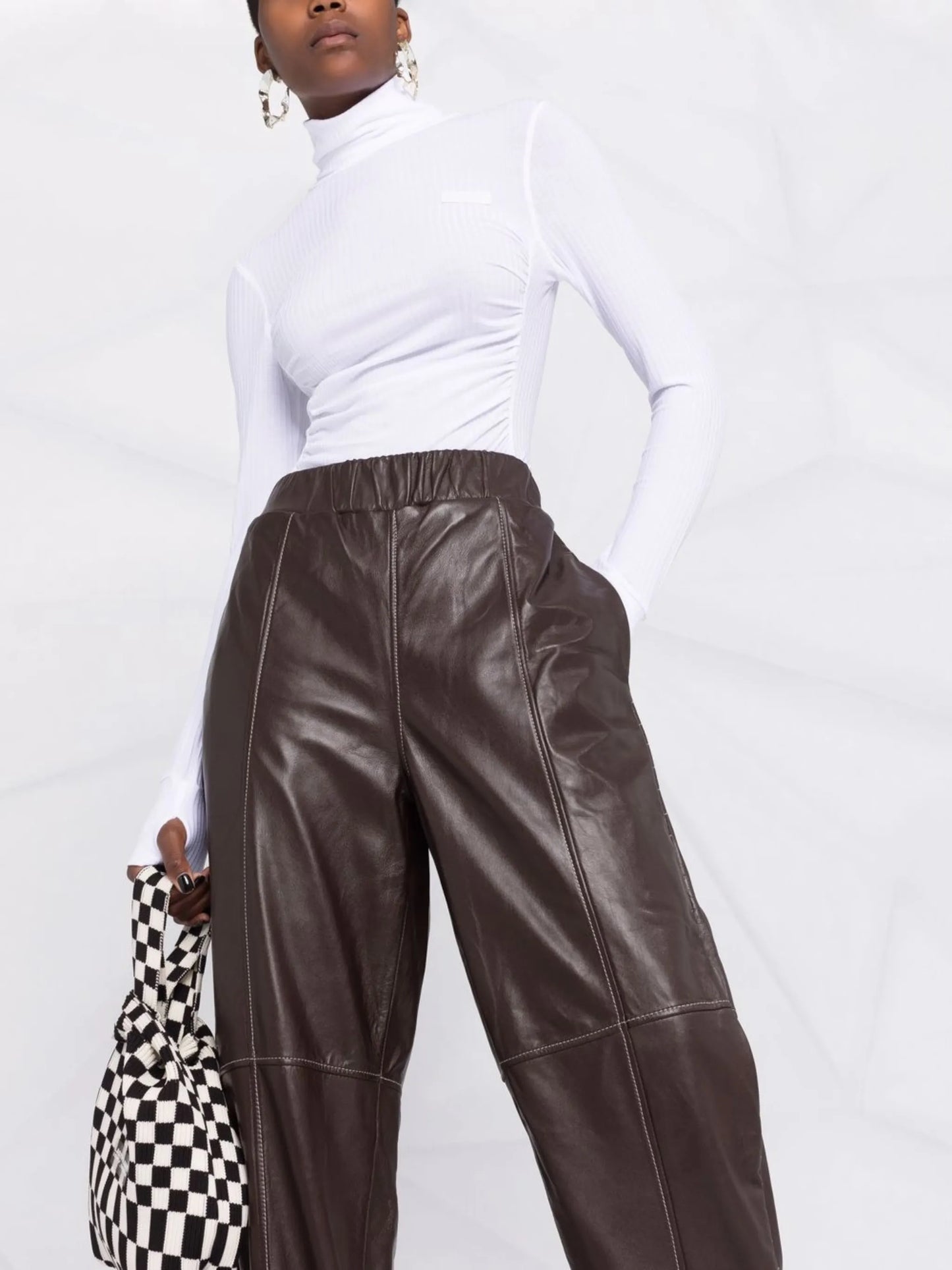 balloon-leg trousers