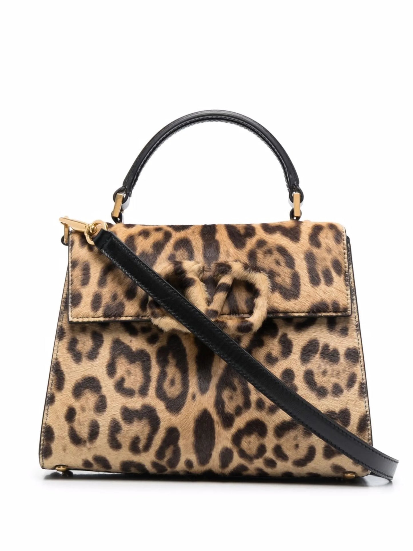 mini VSLING leopard-print tote bag