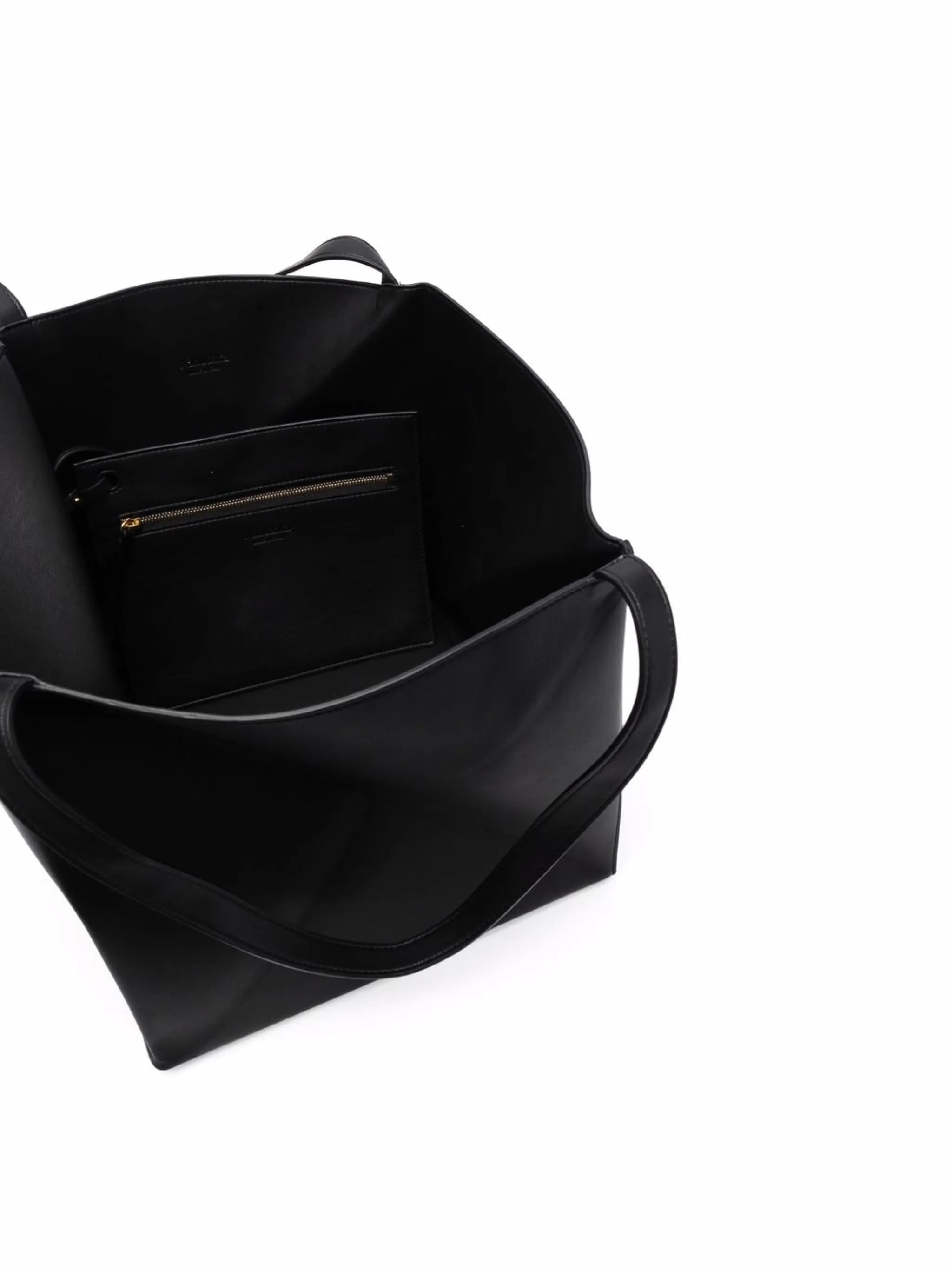 vegan leather tote bag