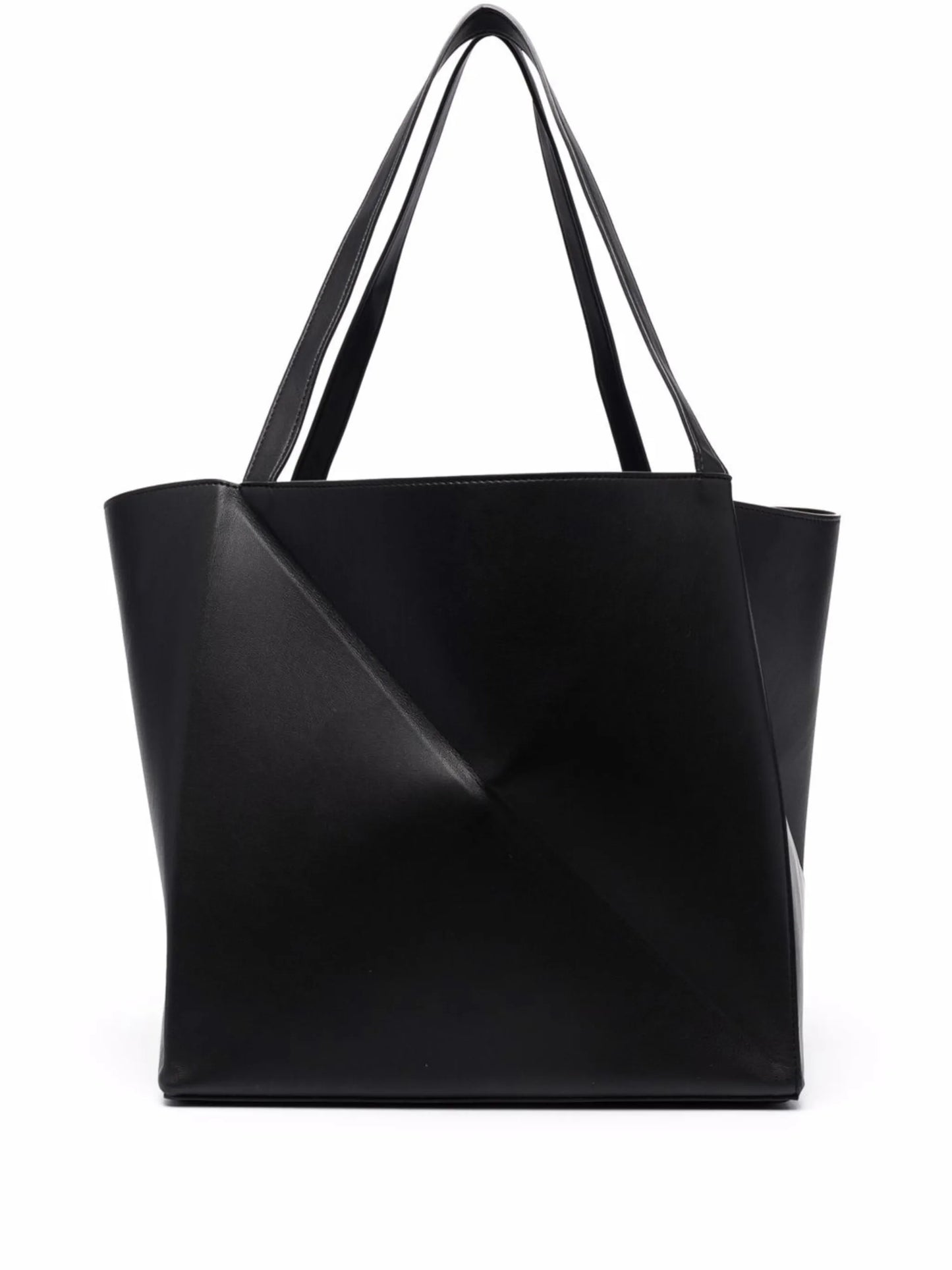vegan leather tote bag
