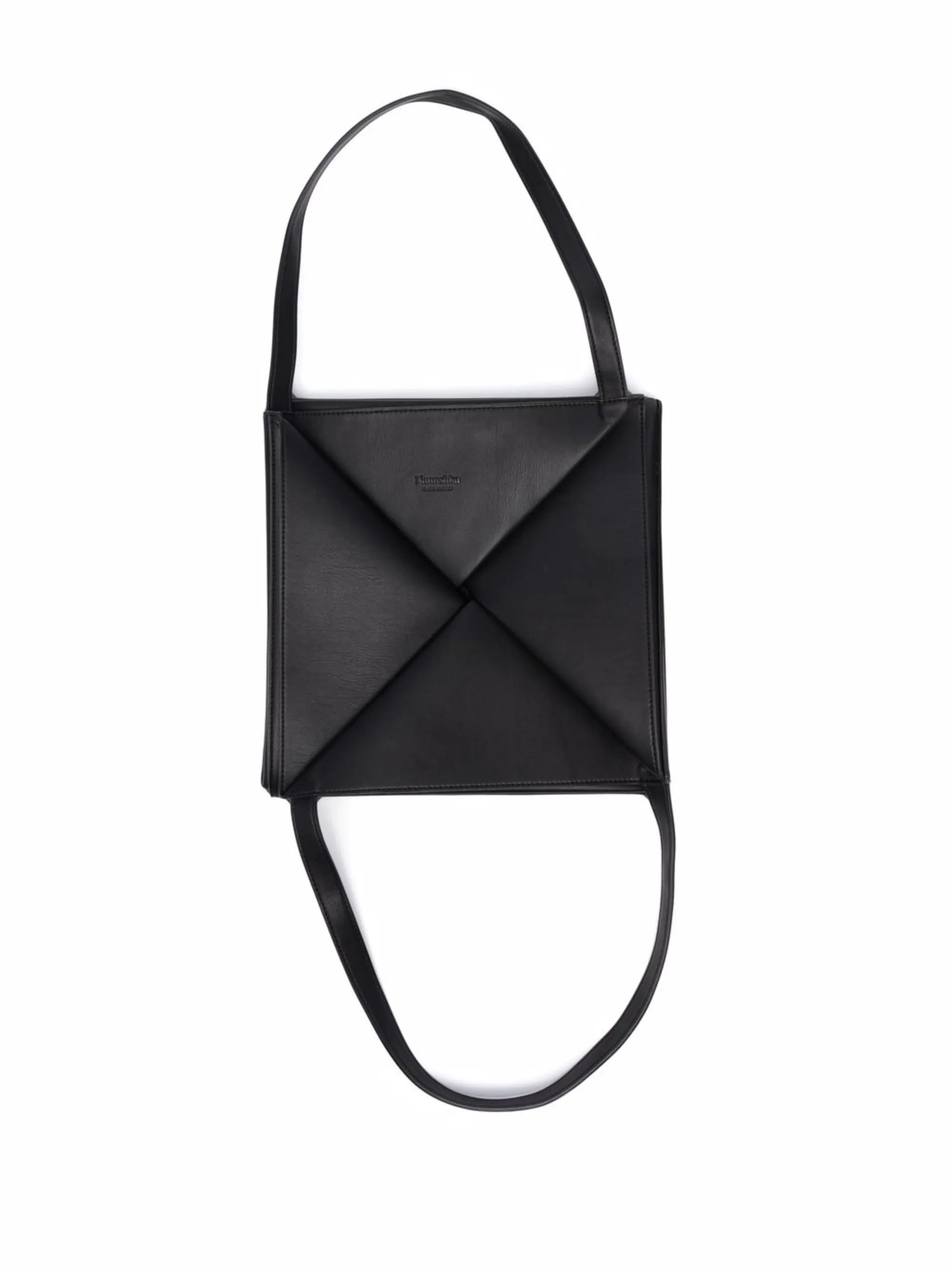 vegan leather tote bag