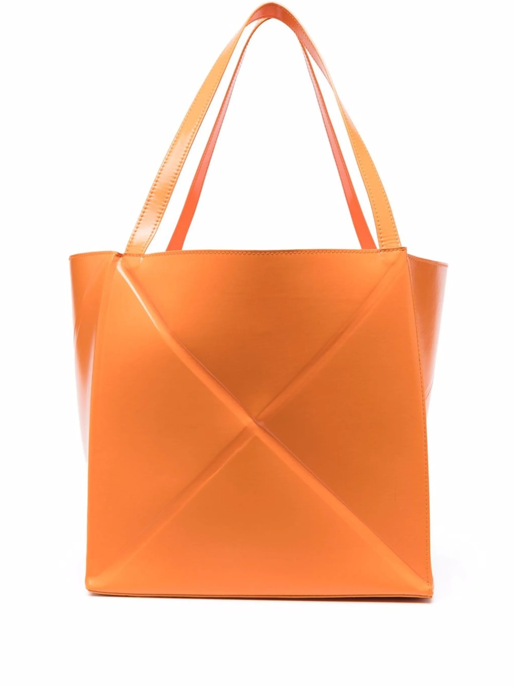 vegan leather tote bag