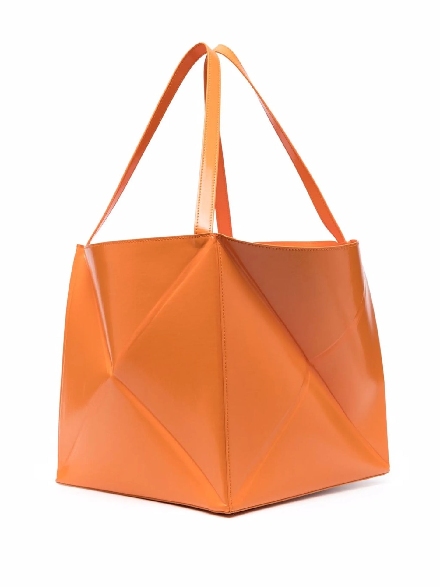 vegan leather tote bag