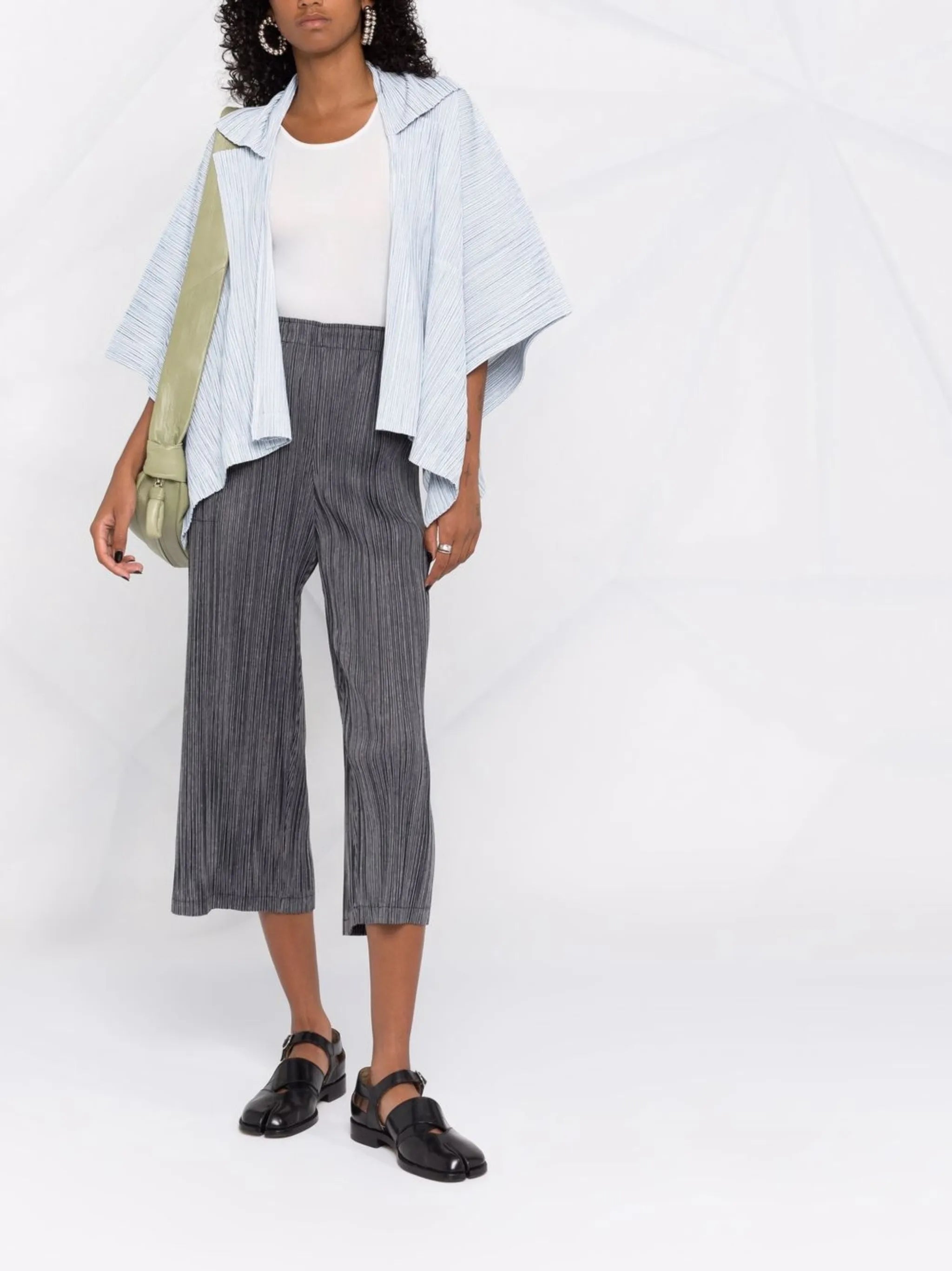 ribbed sleeveless vest