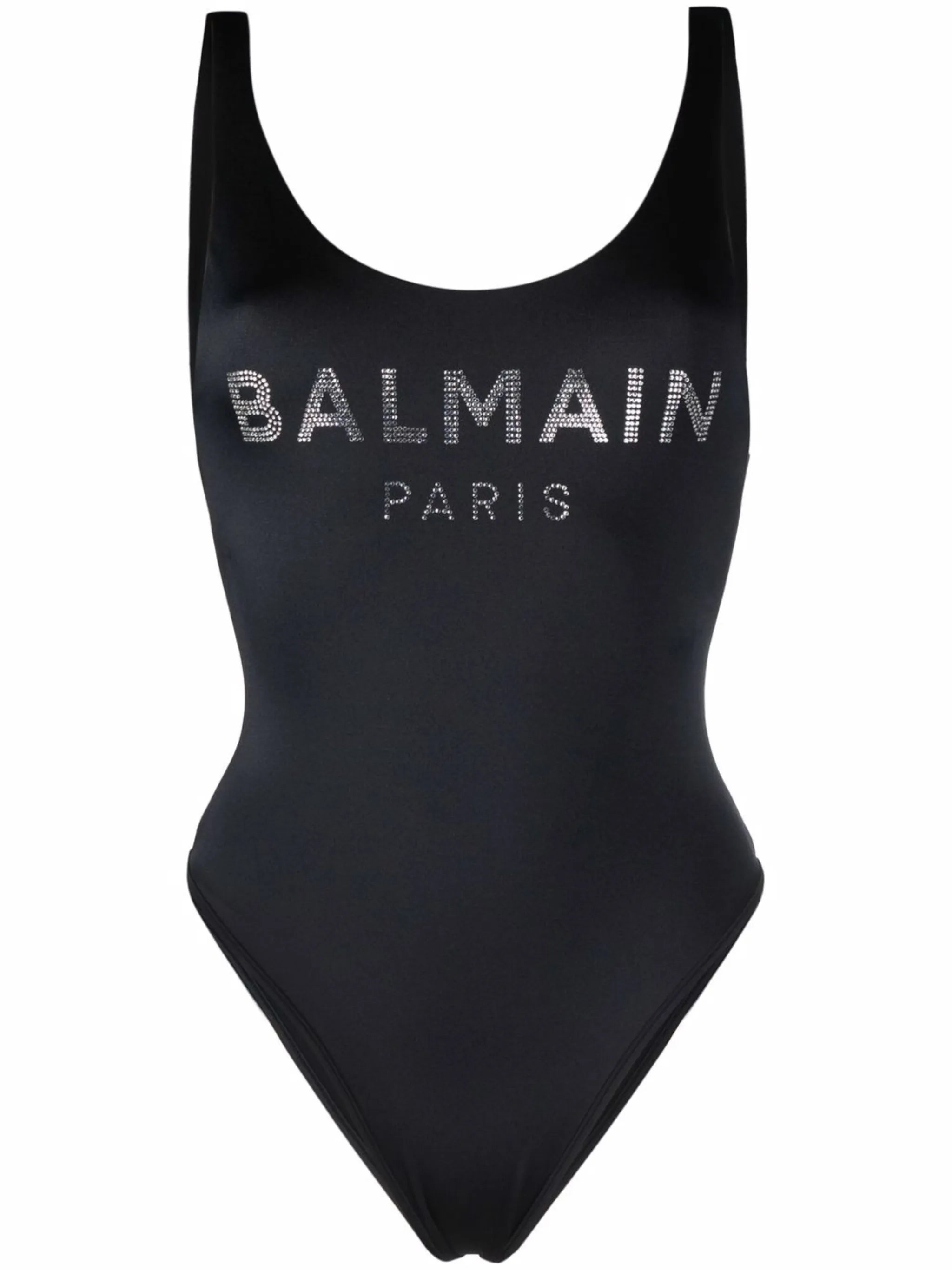 logo-embellished swimsuit