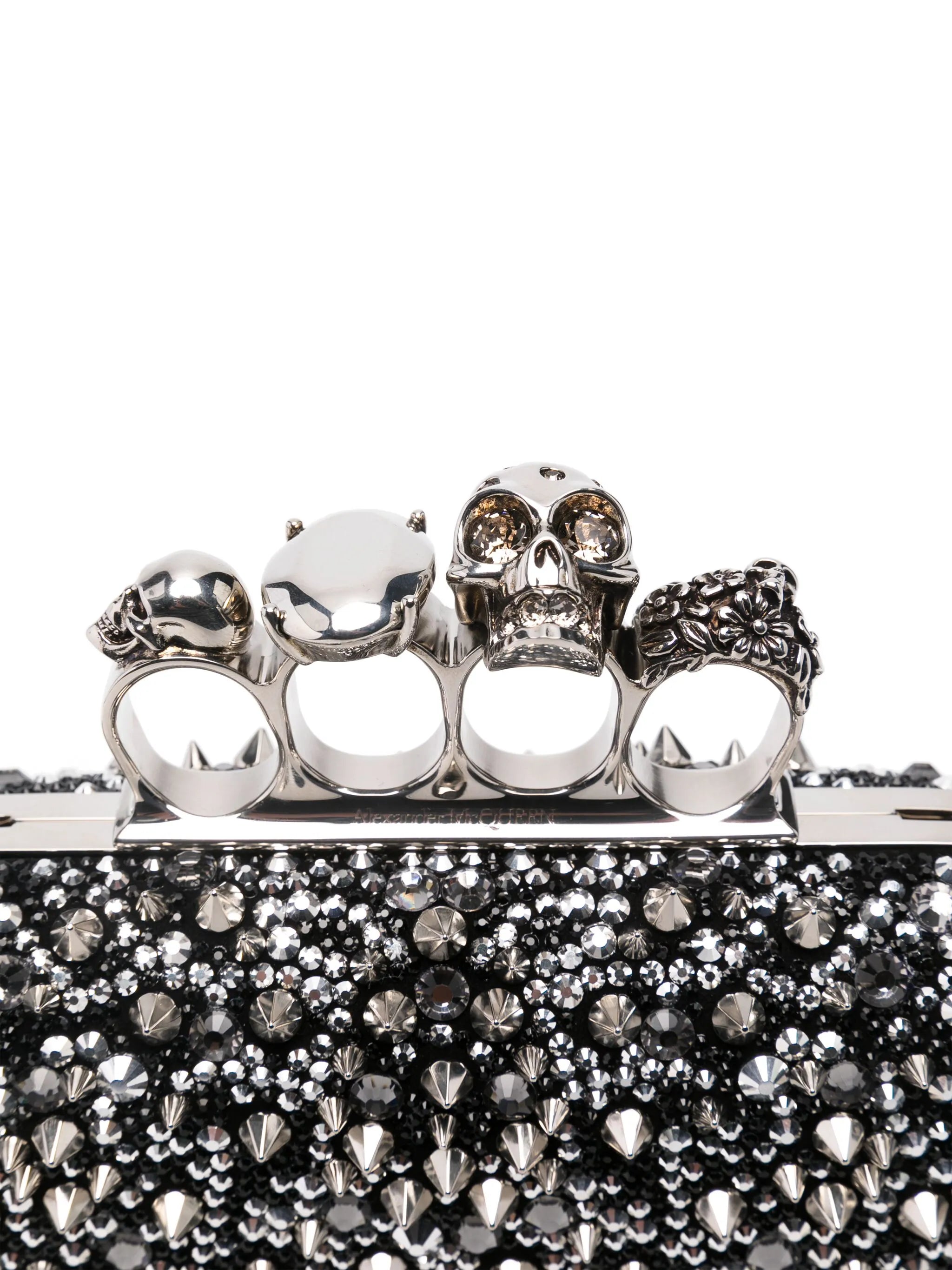 Knuckle clutch bag