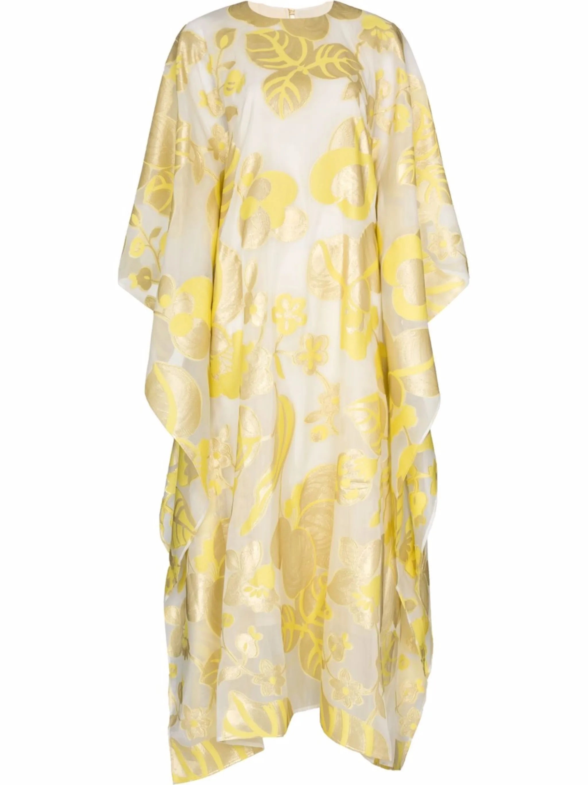 1969 jacquard kaftan dress