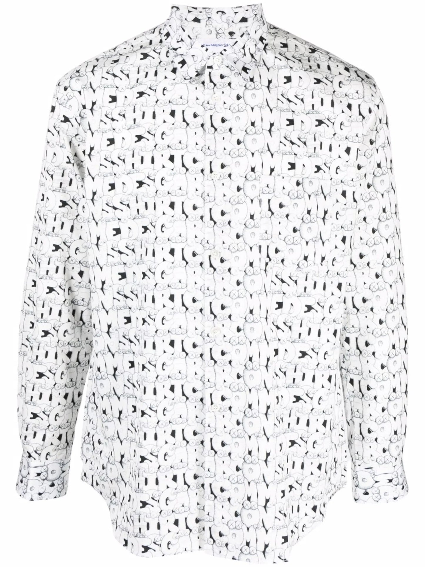 Kaws-print shirt