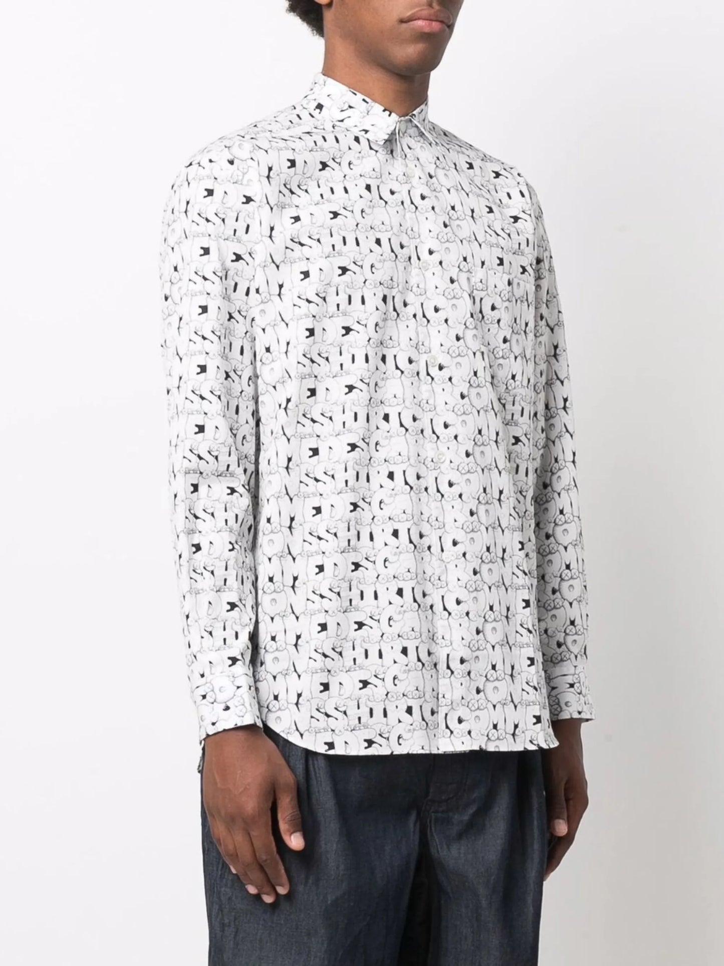 Kaws-print shirt