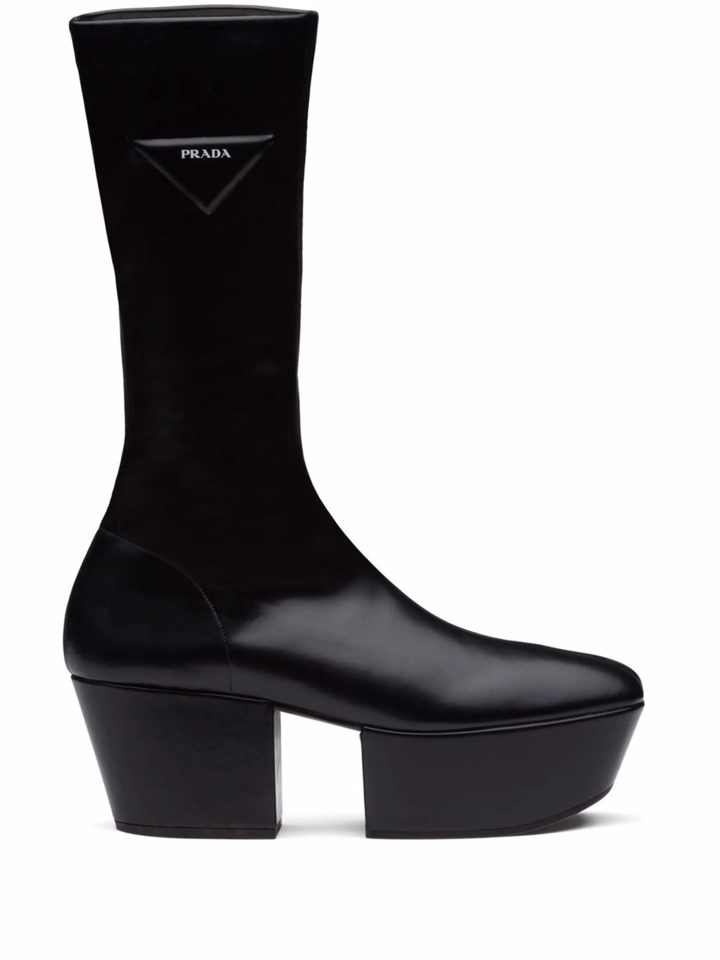 triangle-logo platform boots