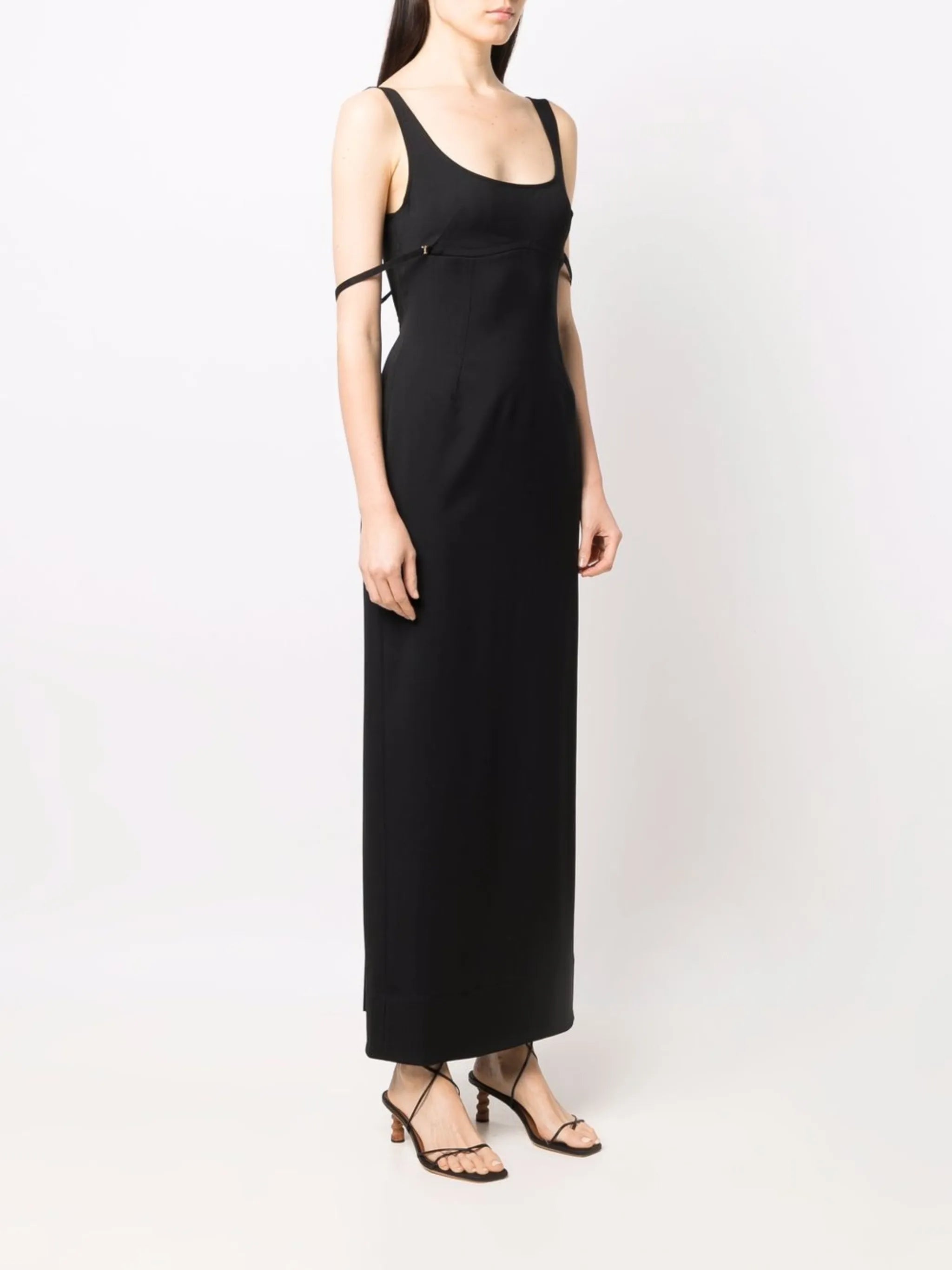 Valdu strap detail maxi dress