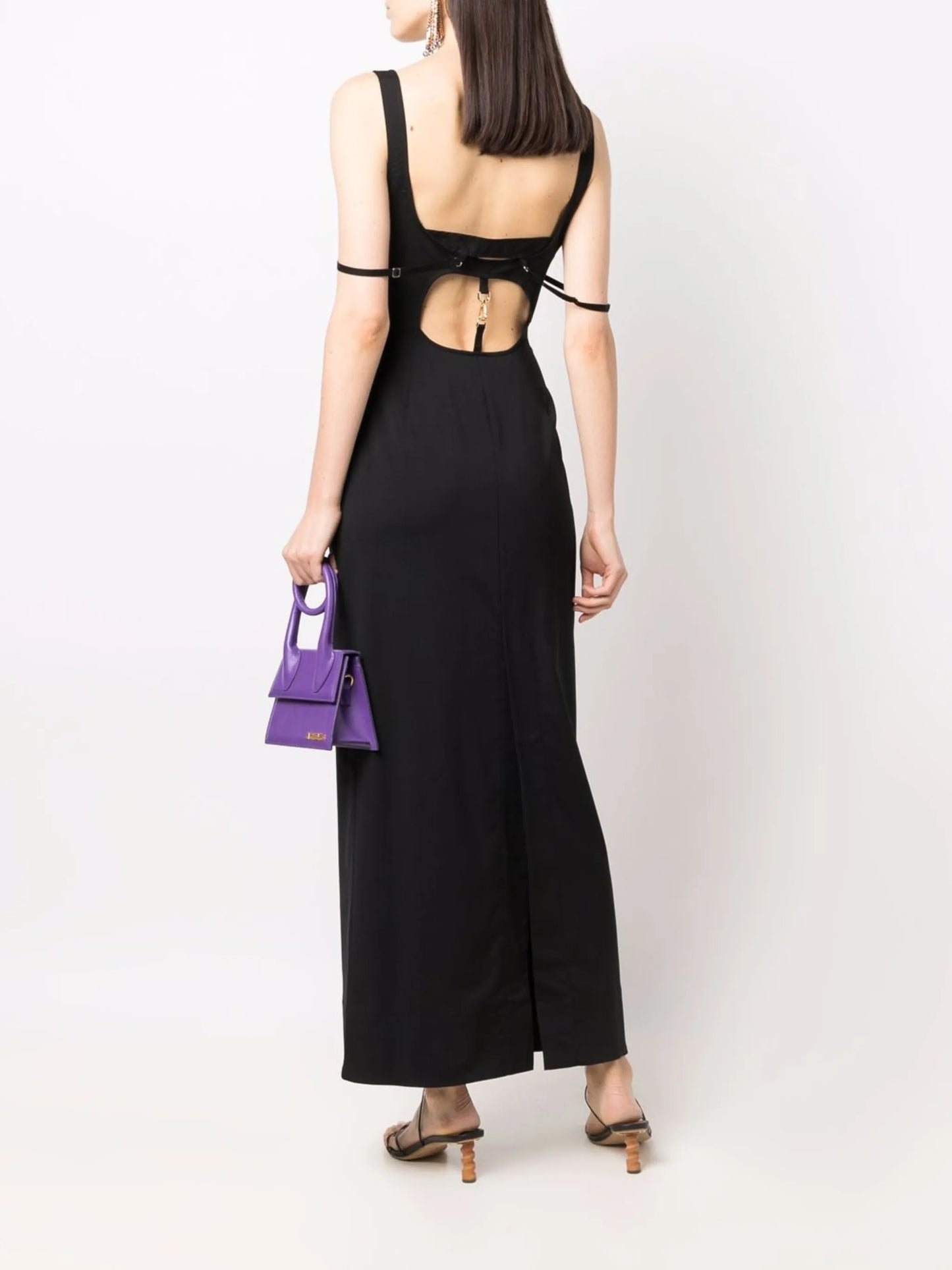 Valdu strap detail maxi dress