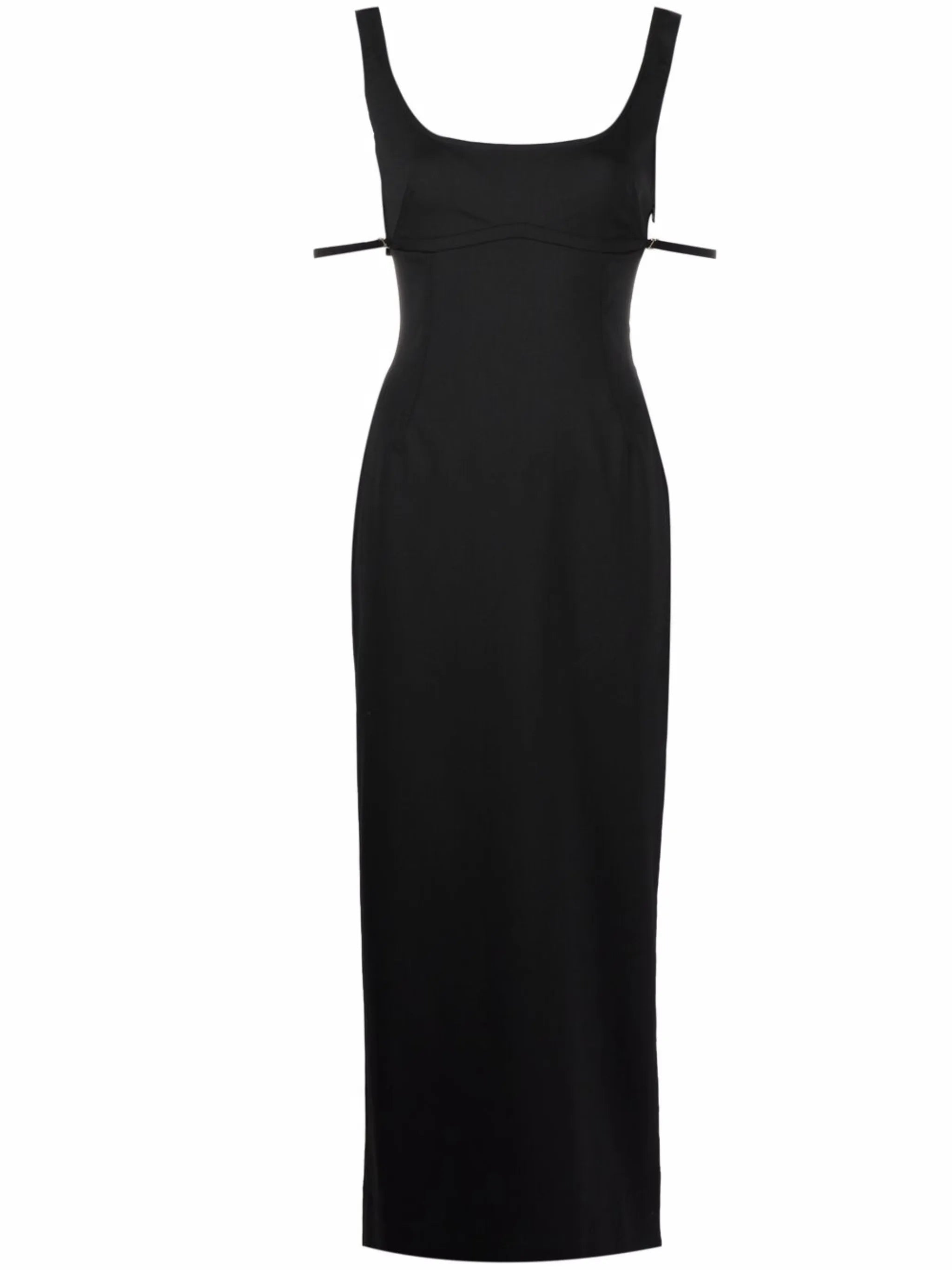 Valdu strap detail maxi dress