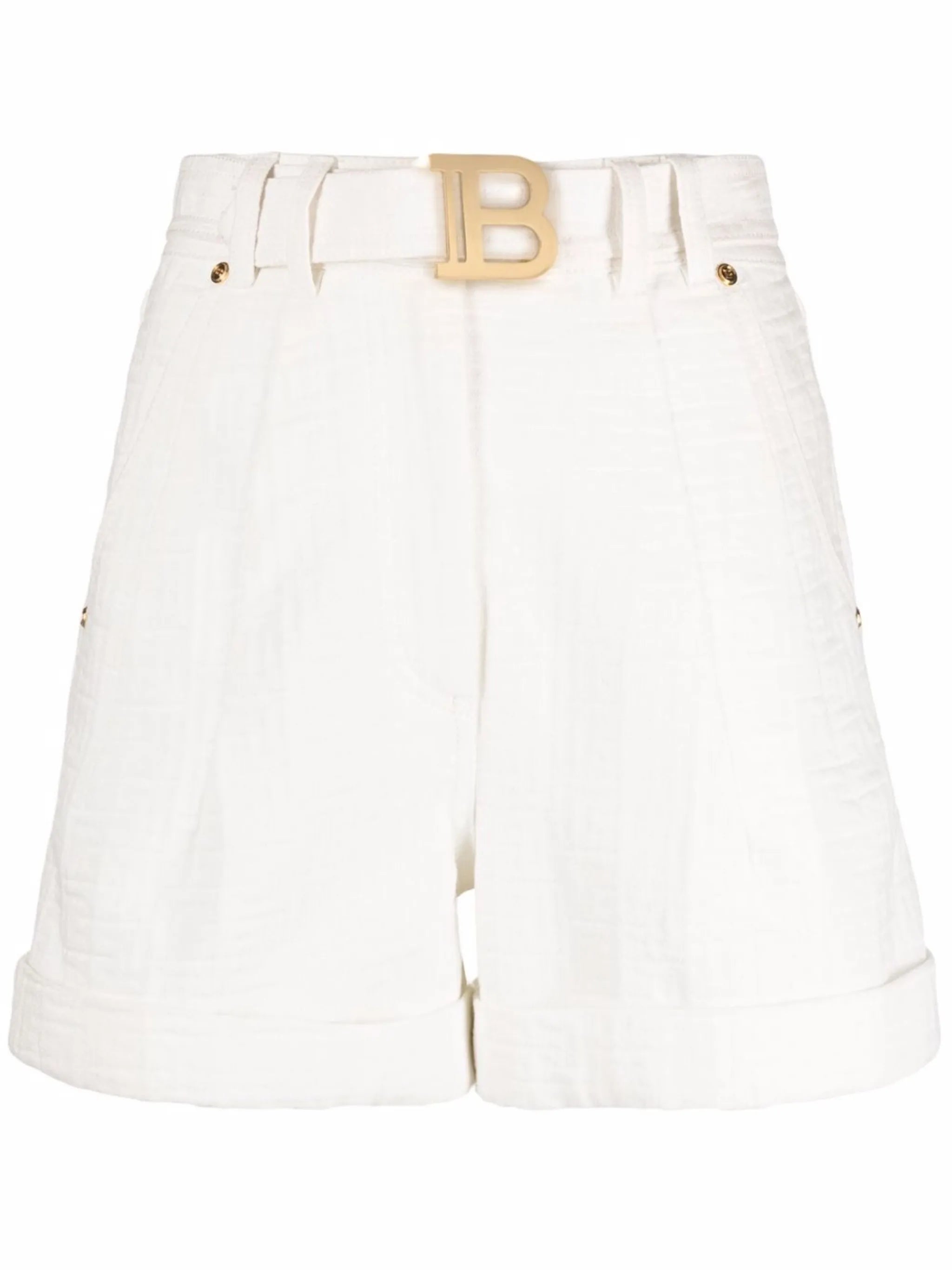 jacquard monogram shorts