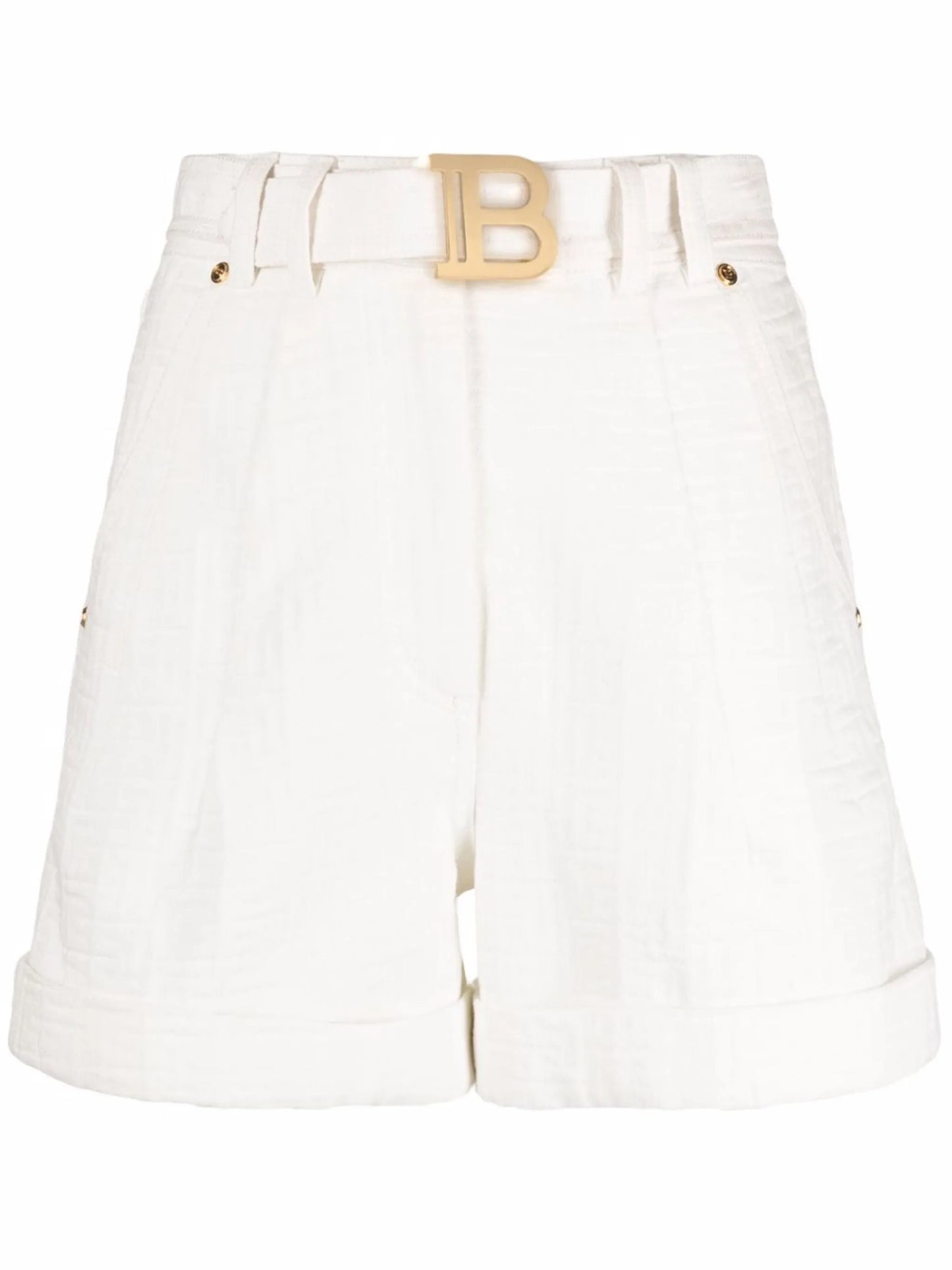 jacquard monogram shorts