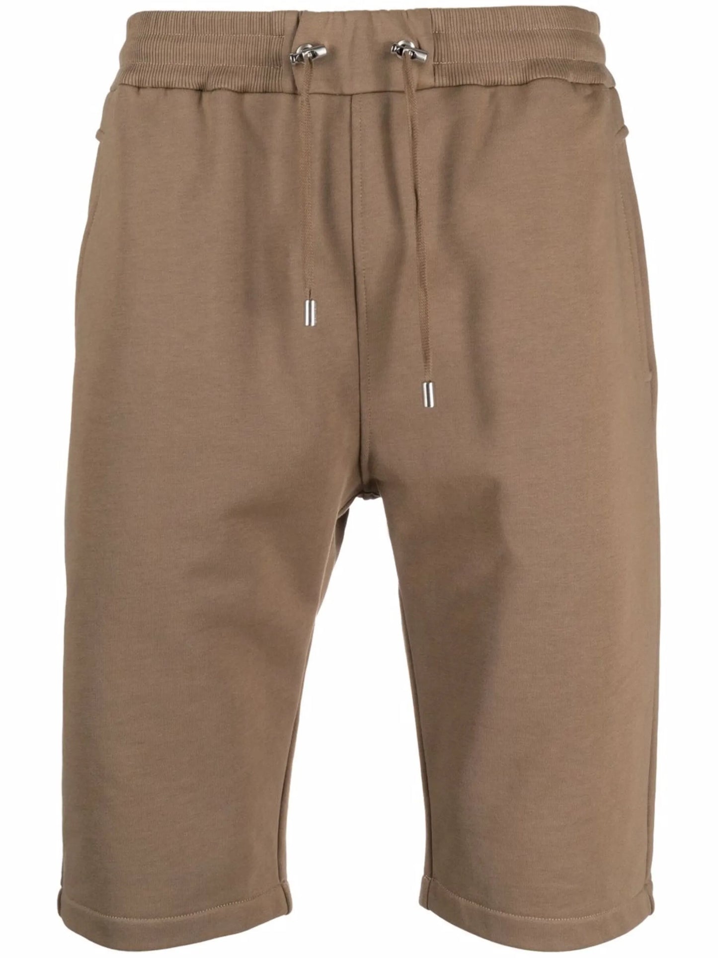 drawstring-fasting bermuda shorts