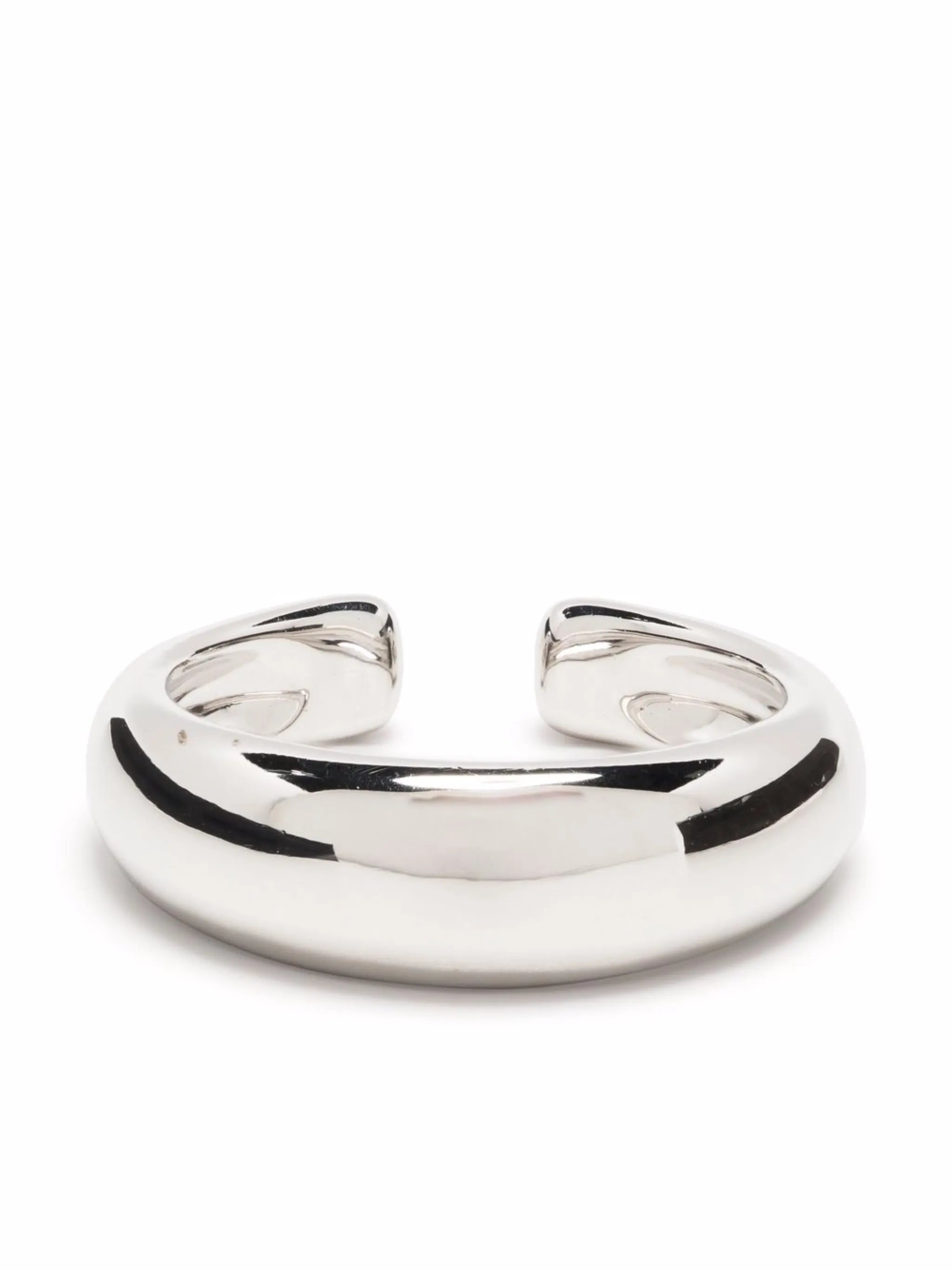 Thick Large sterling-silver ear cuff