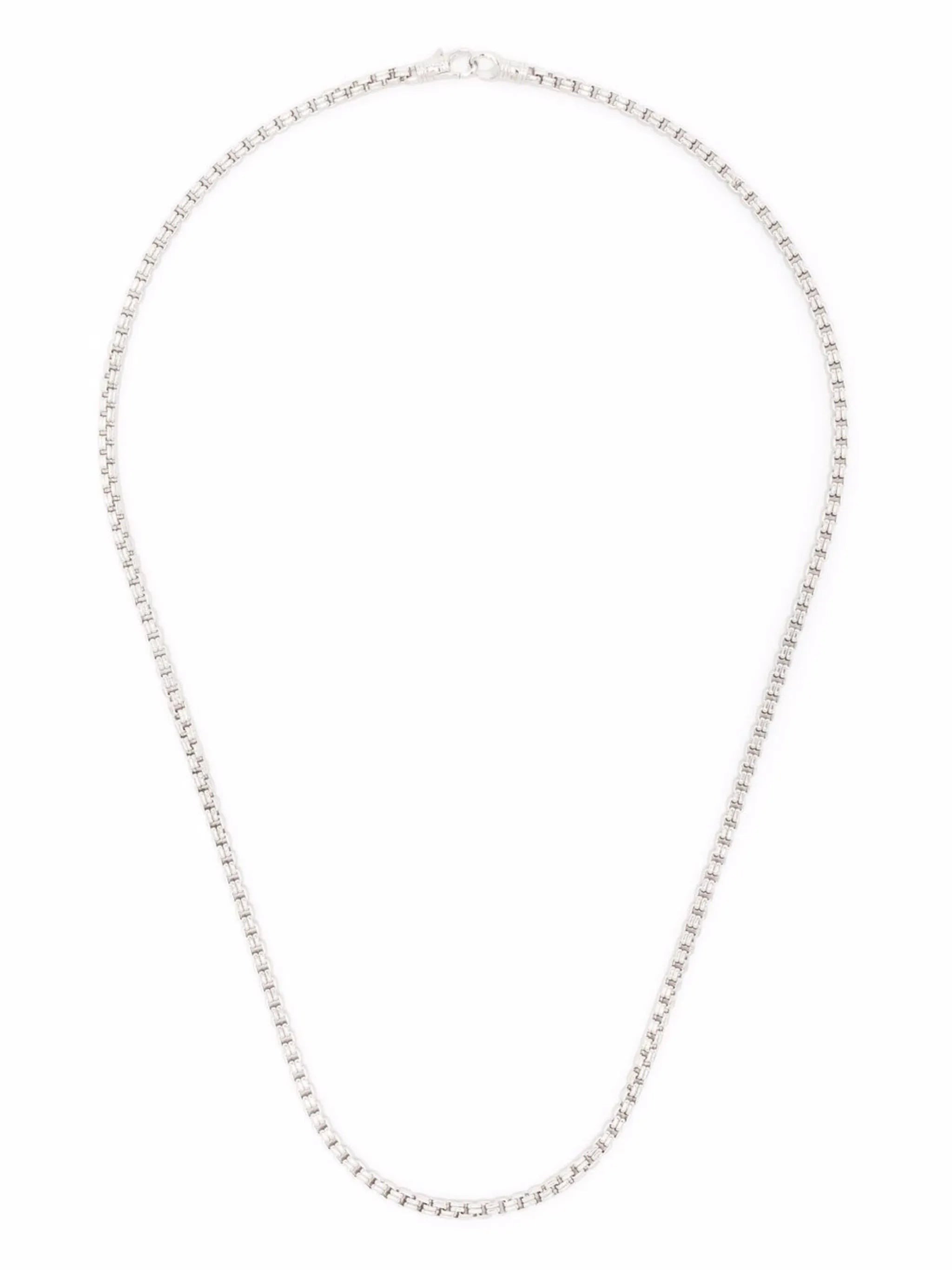 Venetian Double Chain sterling-silver necklace