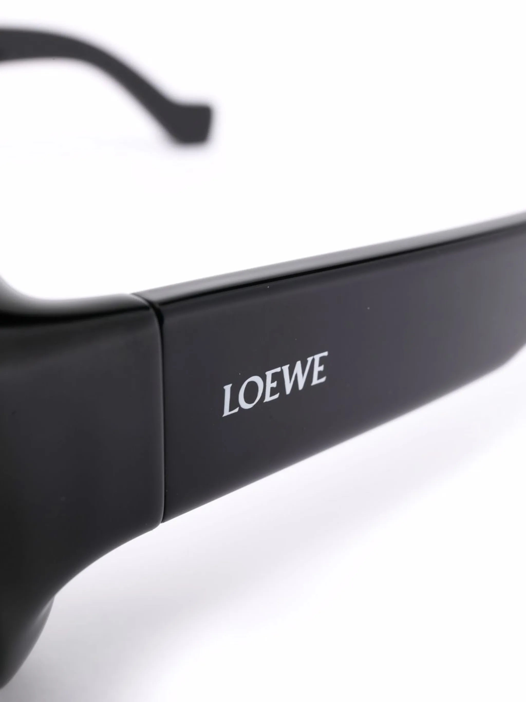 logo-print rectangle-frame sunglasses