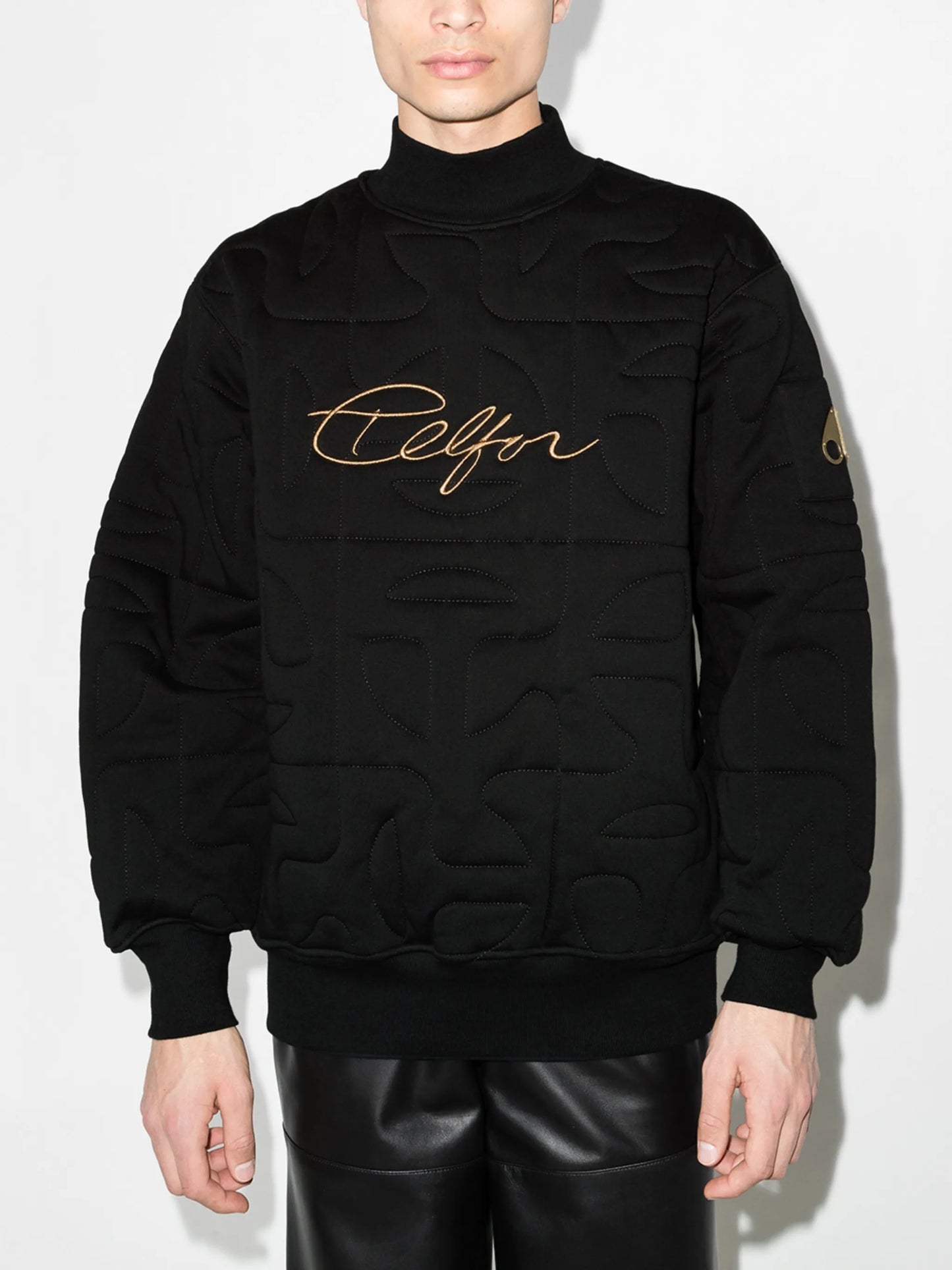 x Telfar logo-embroidered sweatshirt