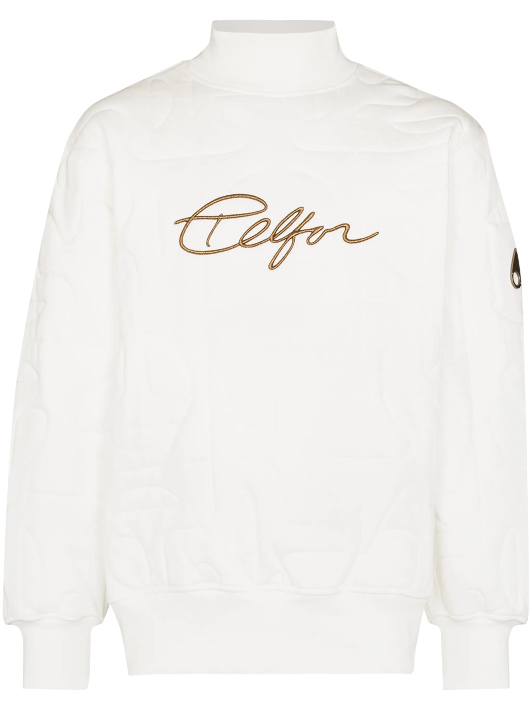 x Telfar logo-embroidered sweatshirt