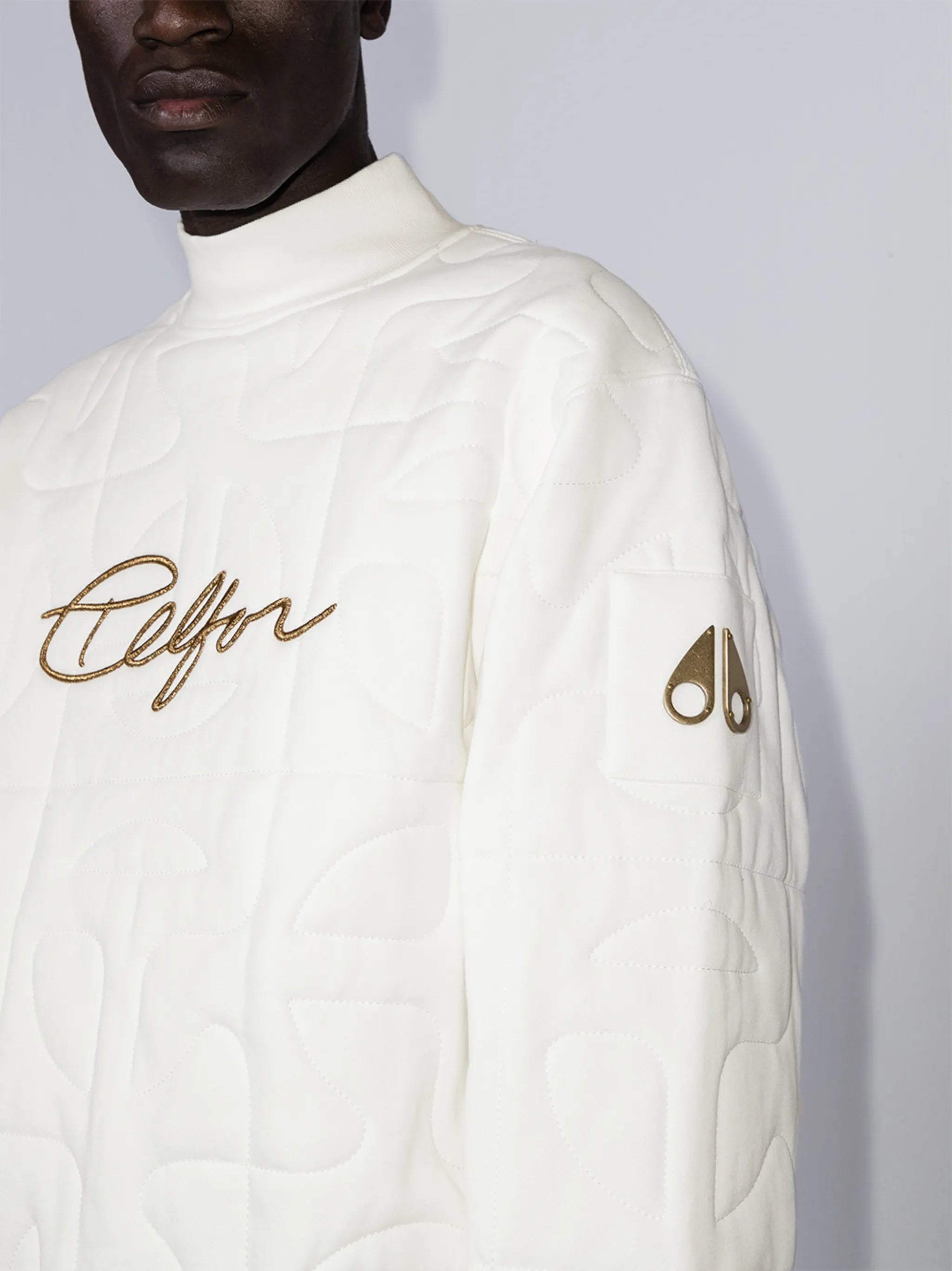 x Telfar logo-embroidered sweatshirt
