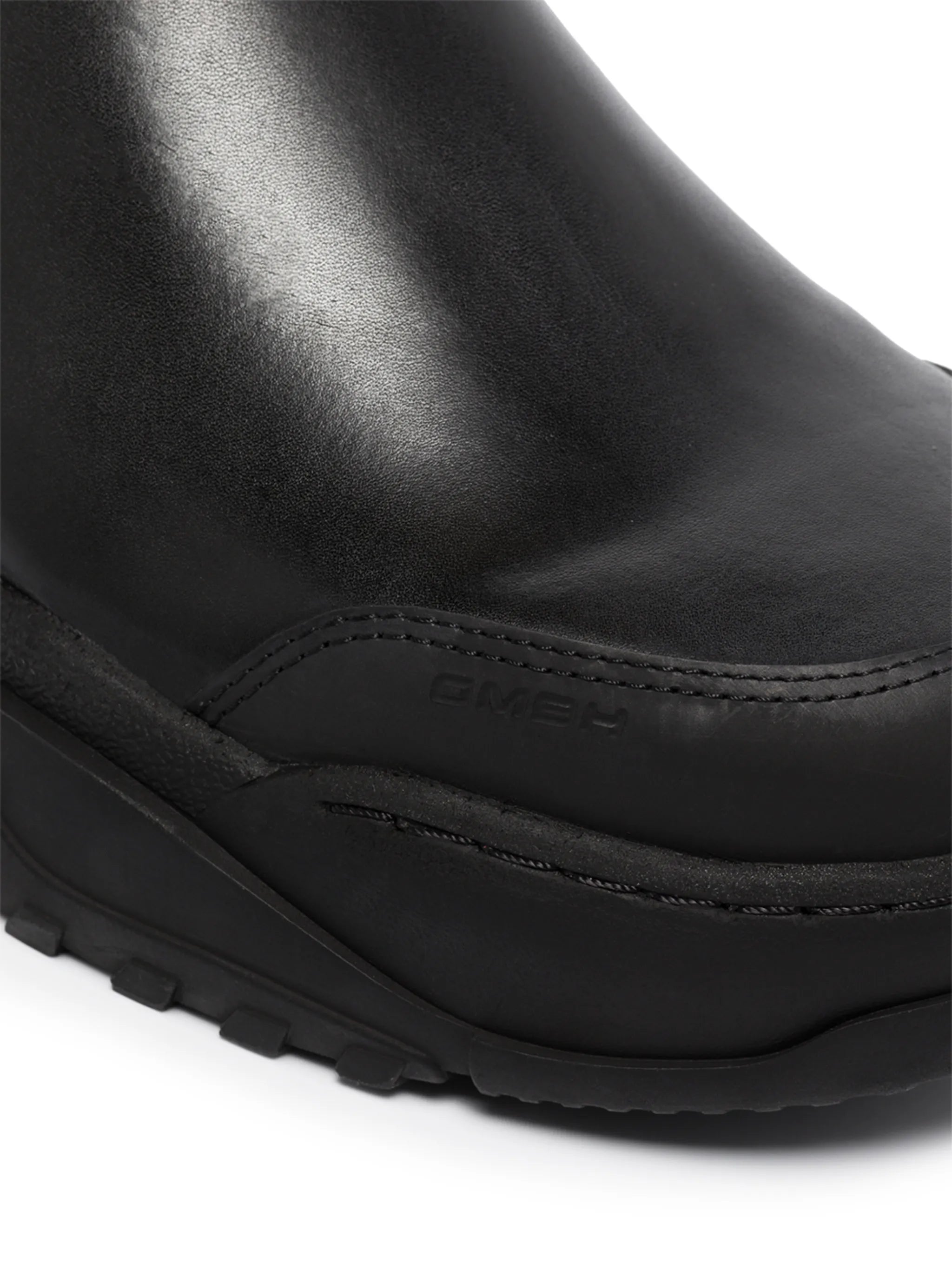 faux-leather Chelsea boots
