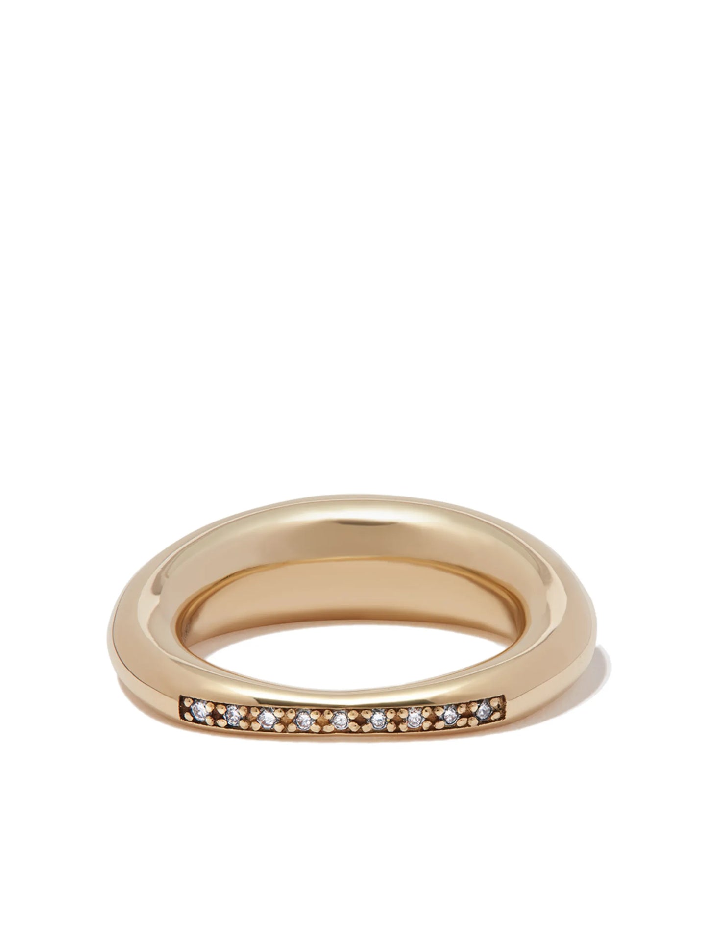 14kt yellow gold diamond gold ring