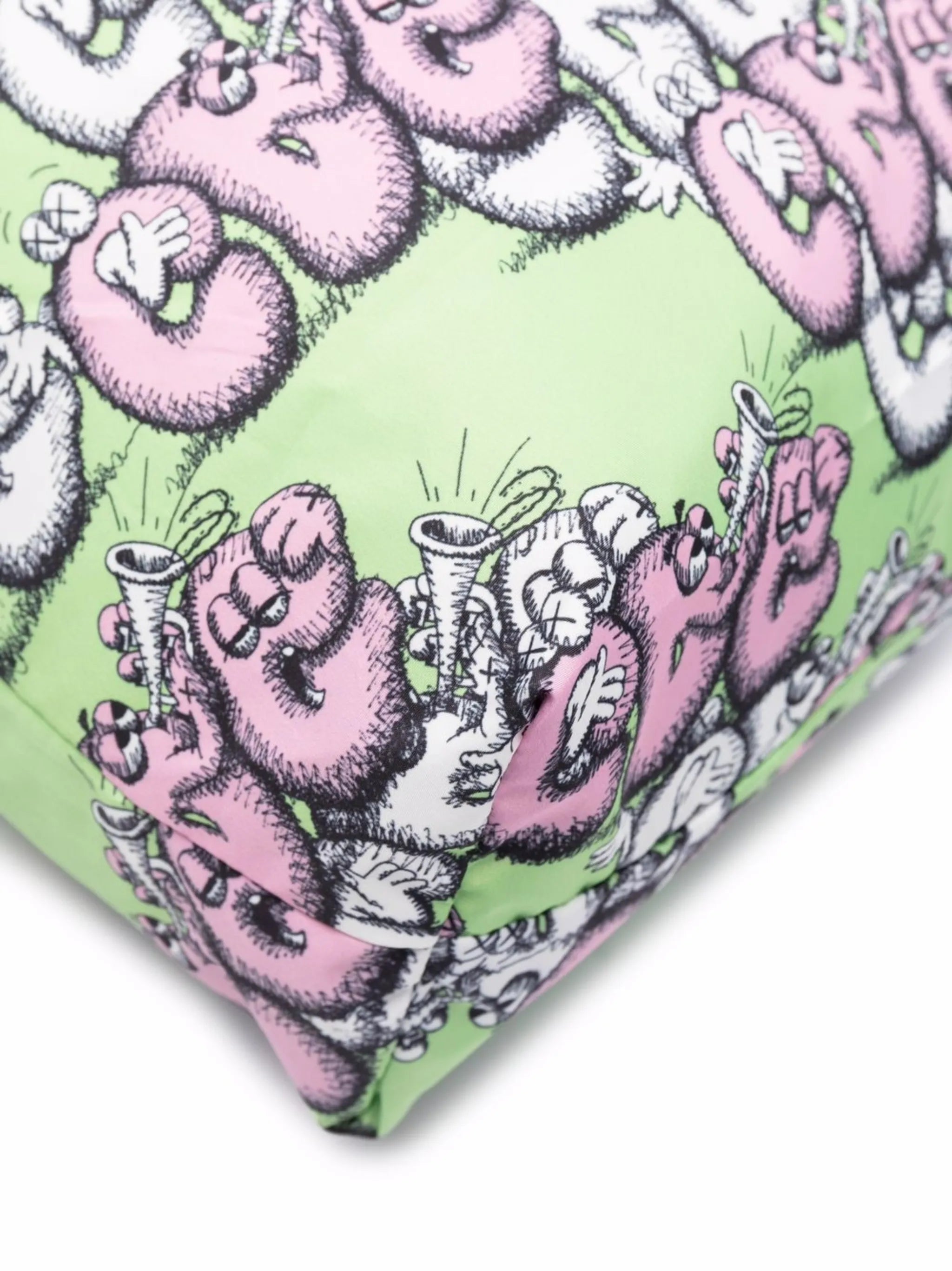 Kaws-print backpack