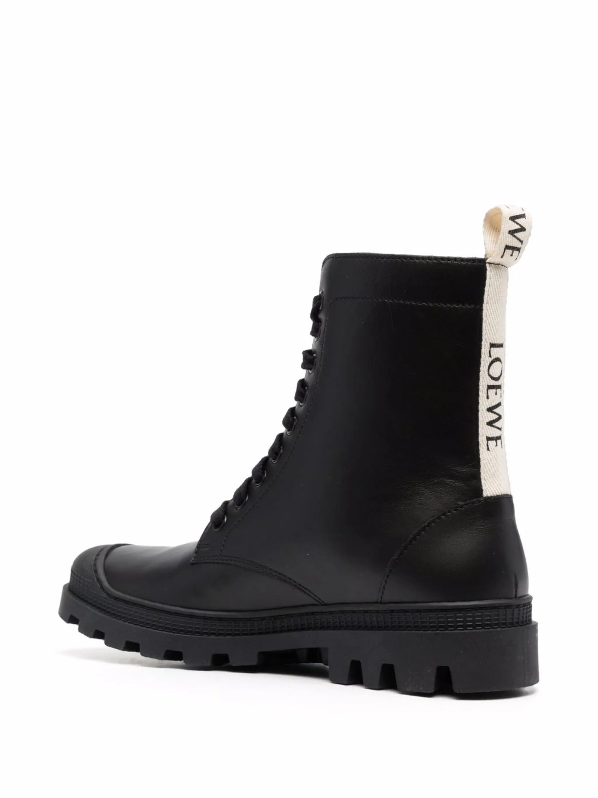 lace-up combat boots