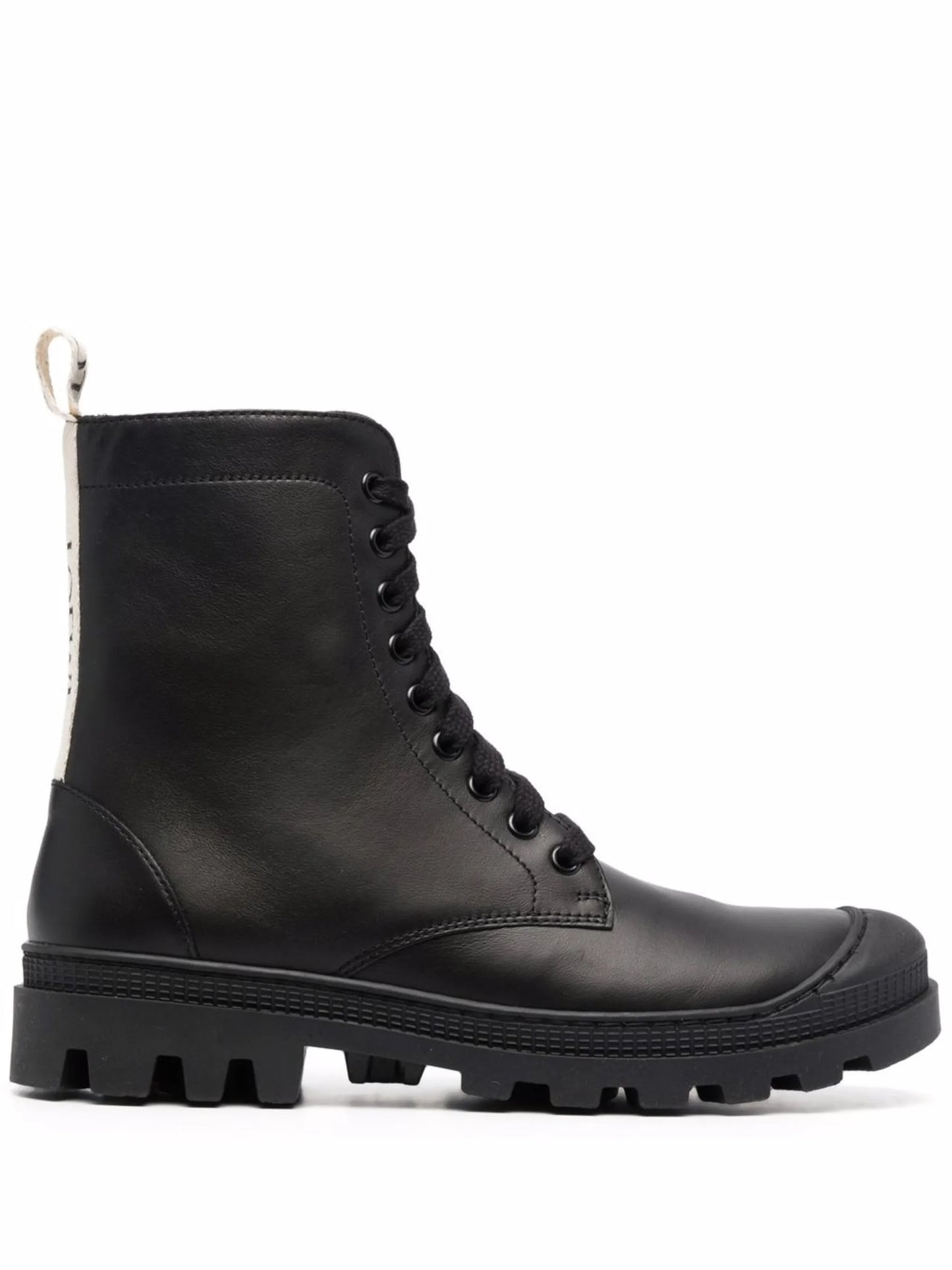 lace-up combat boots