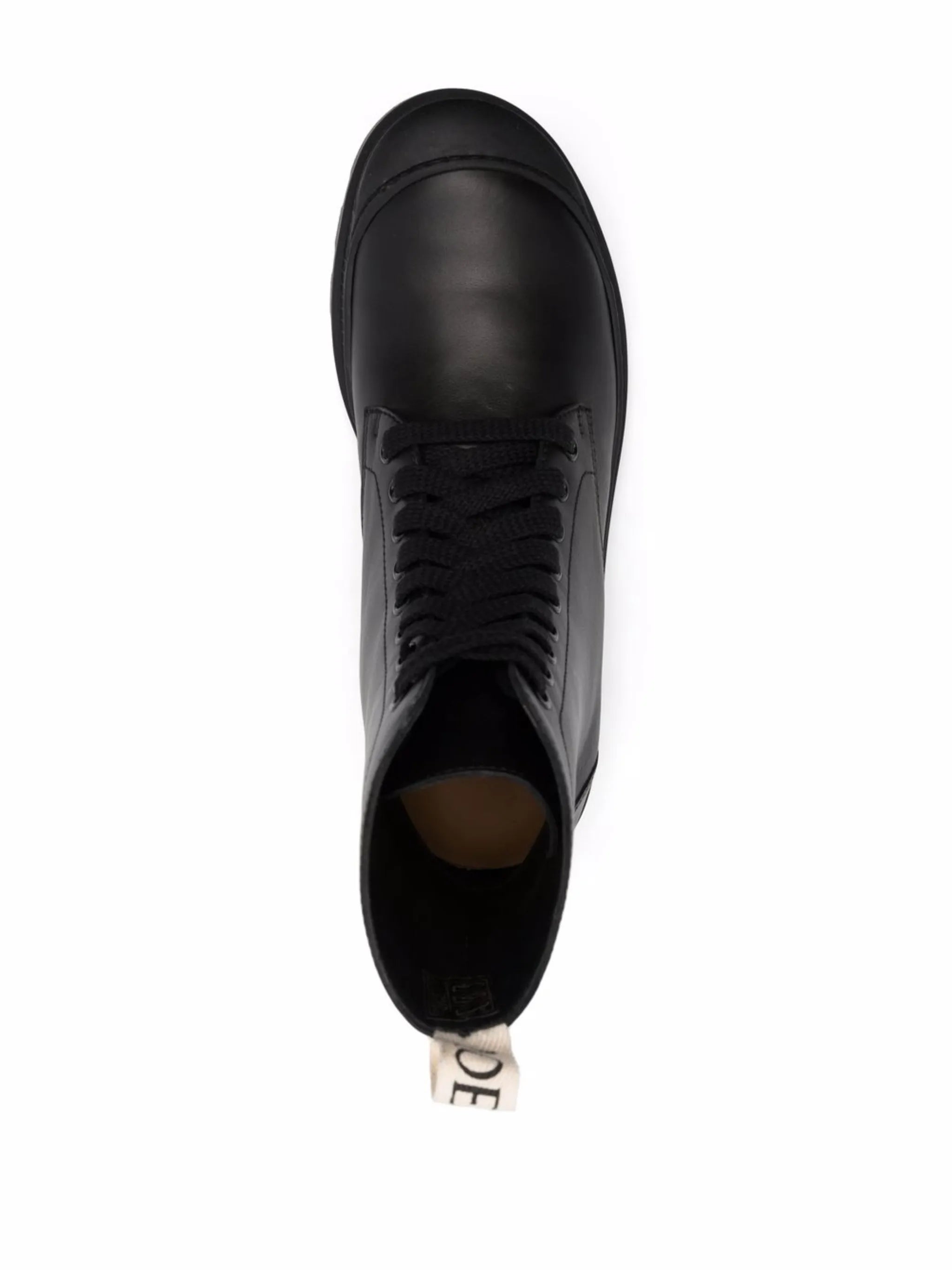 lace-up combat boots