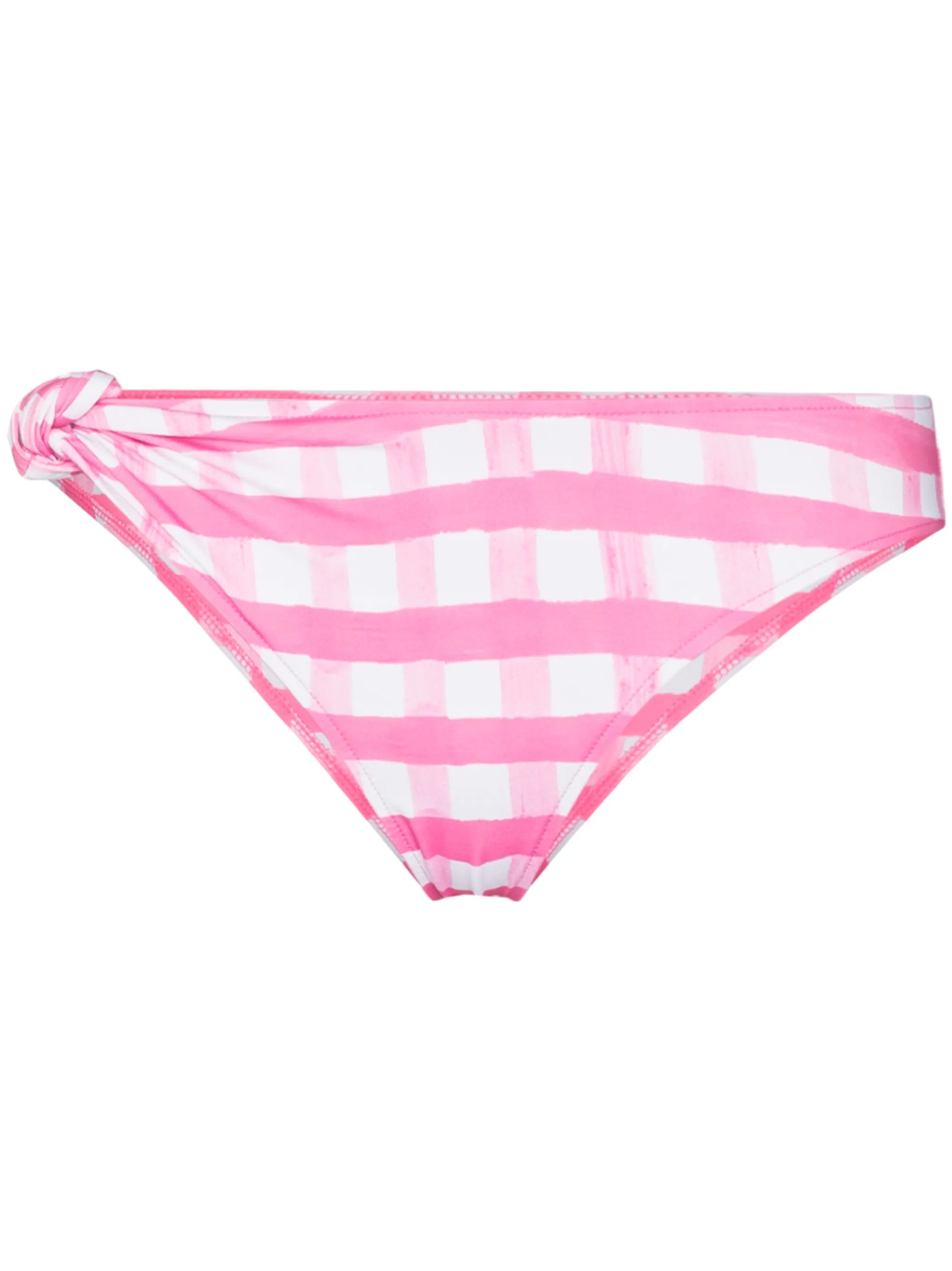 Vichy gingham bikini bottoms