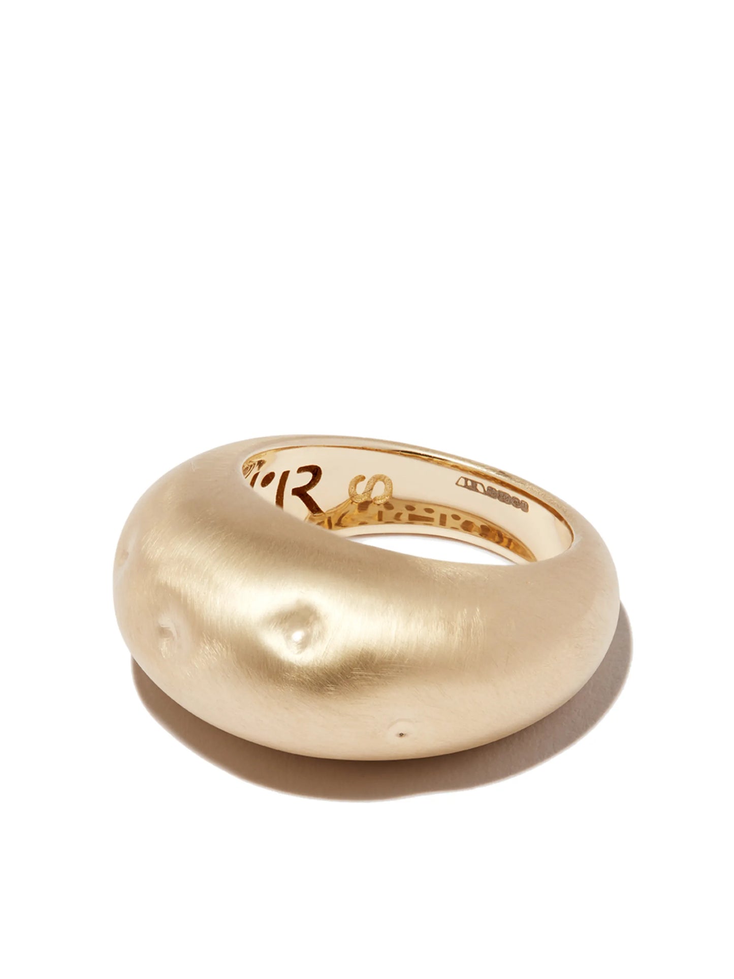 14kt yellow gold Bubble Broken ring