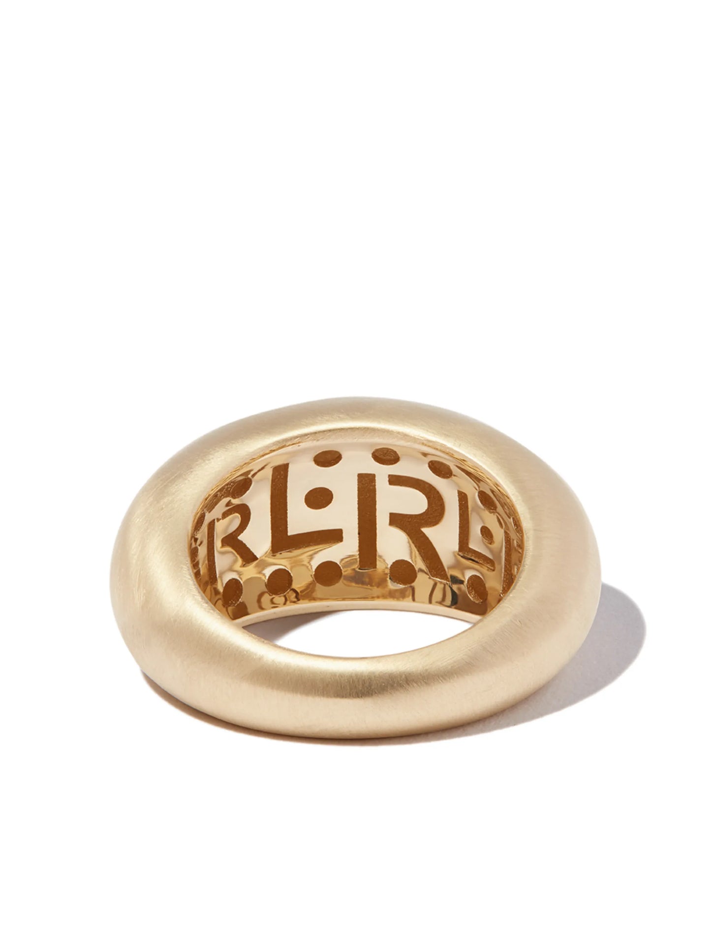 14kt yellow gold Bubble Broken ring