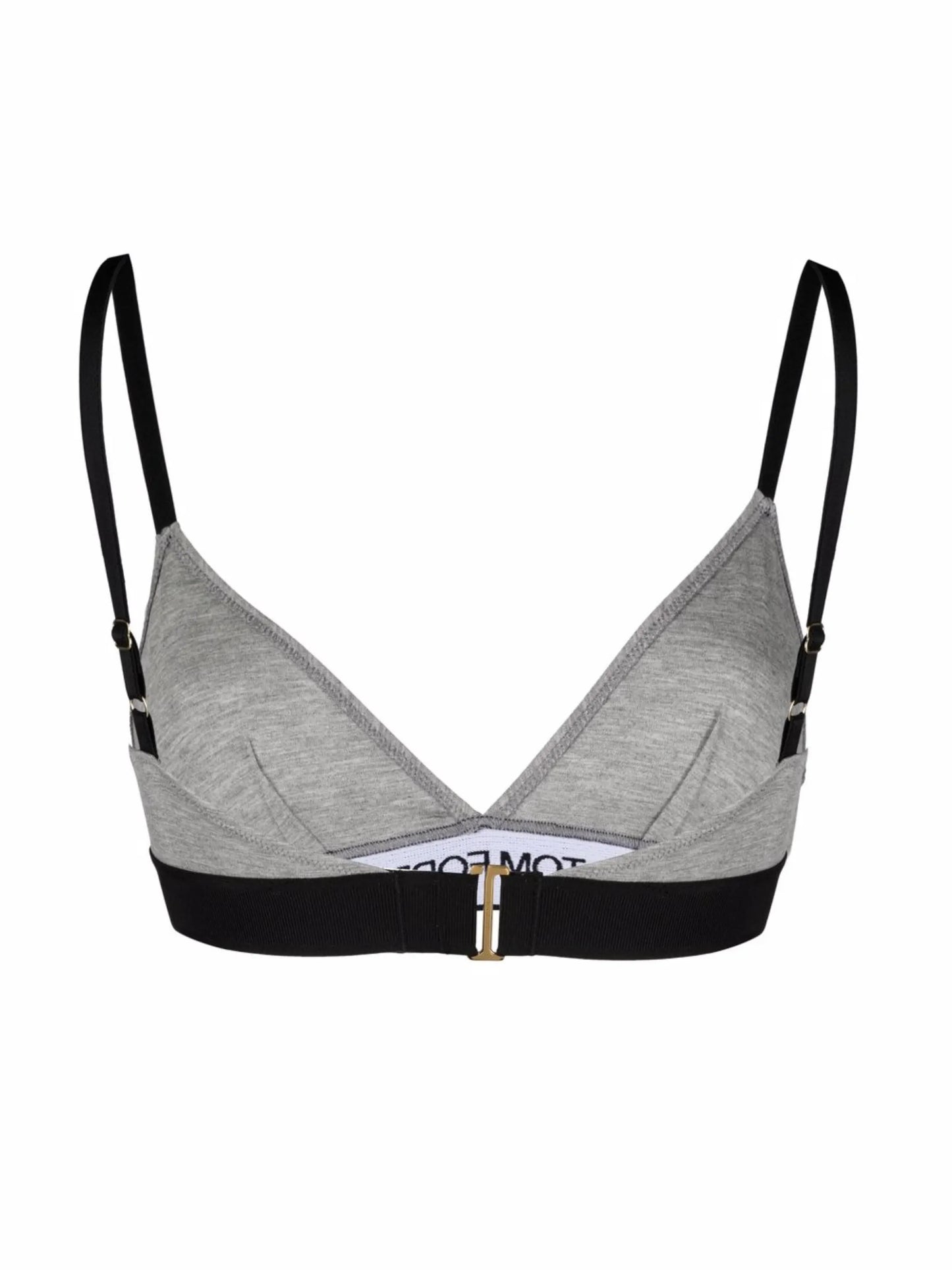 logo waistband bra