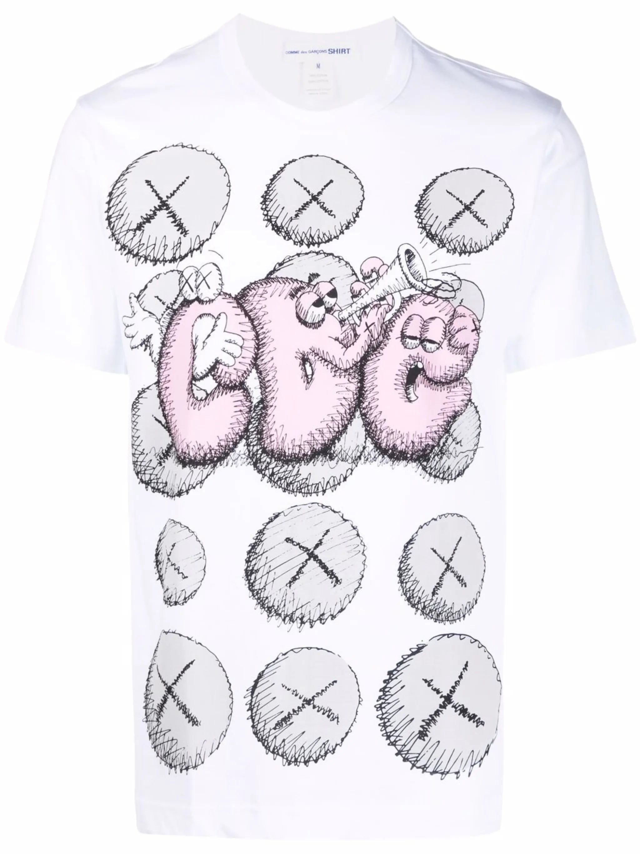 graphic-print cotton T-shirt
