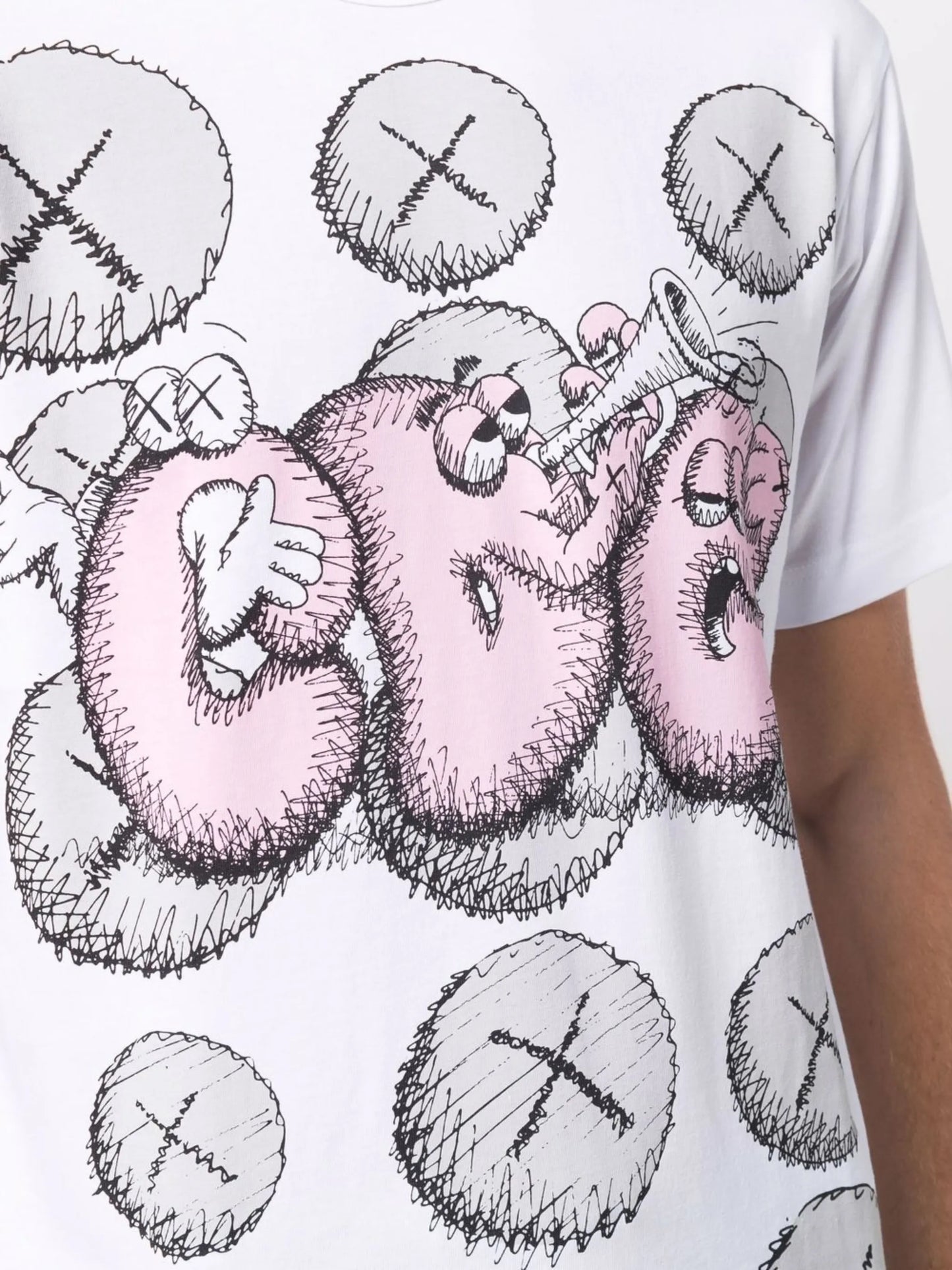 graphic-print cotton T-shirt