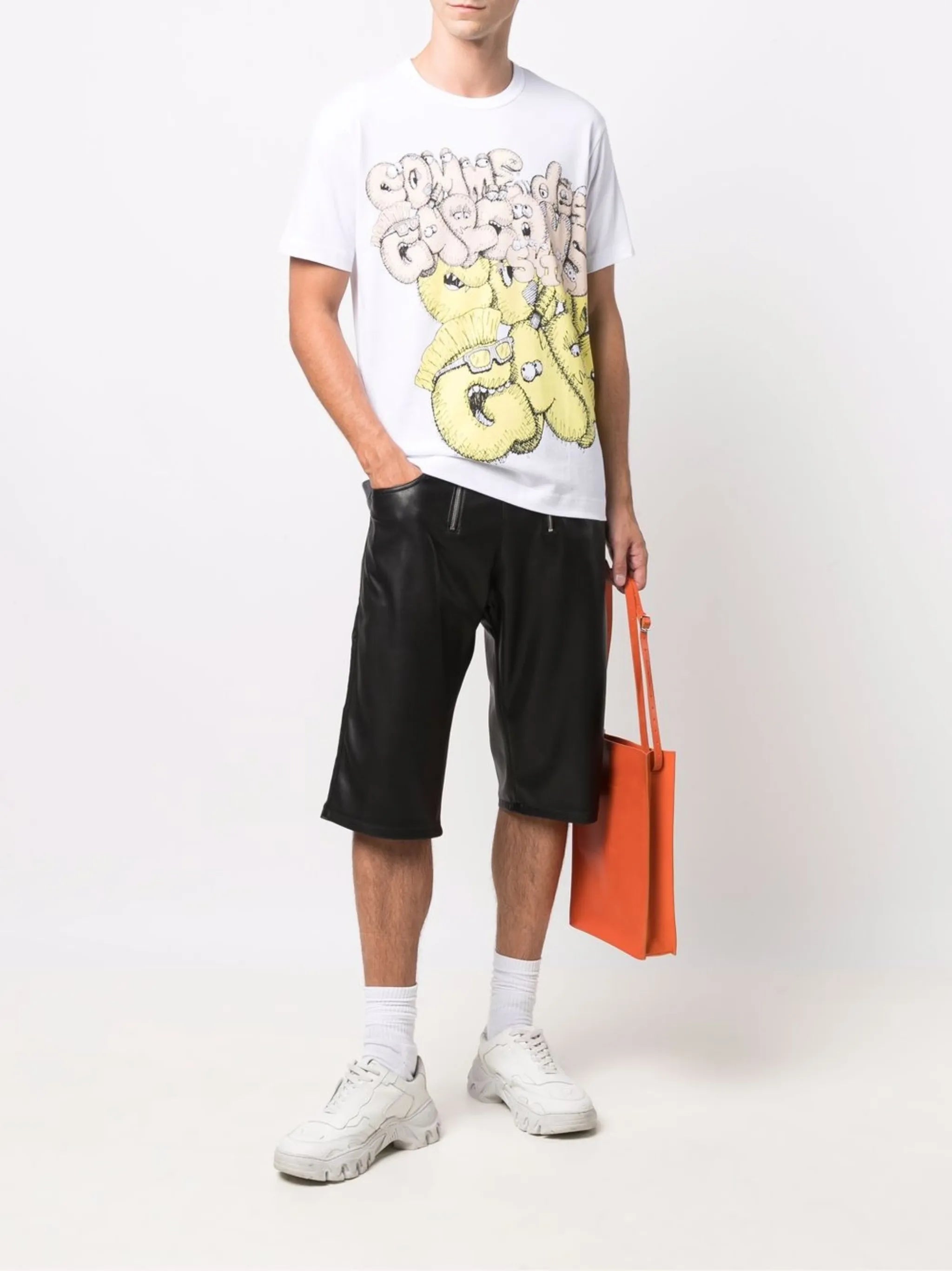 graphic-print cotton T-shirt