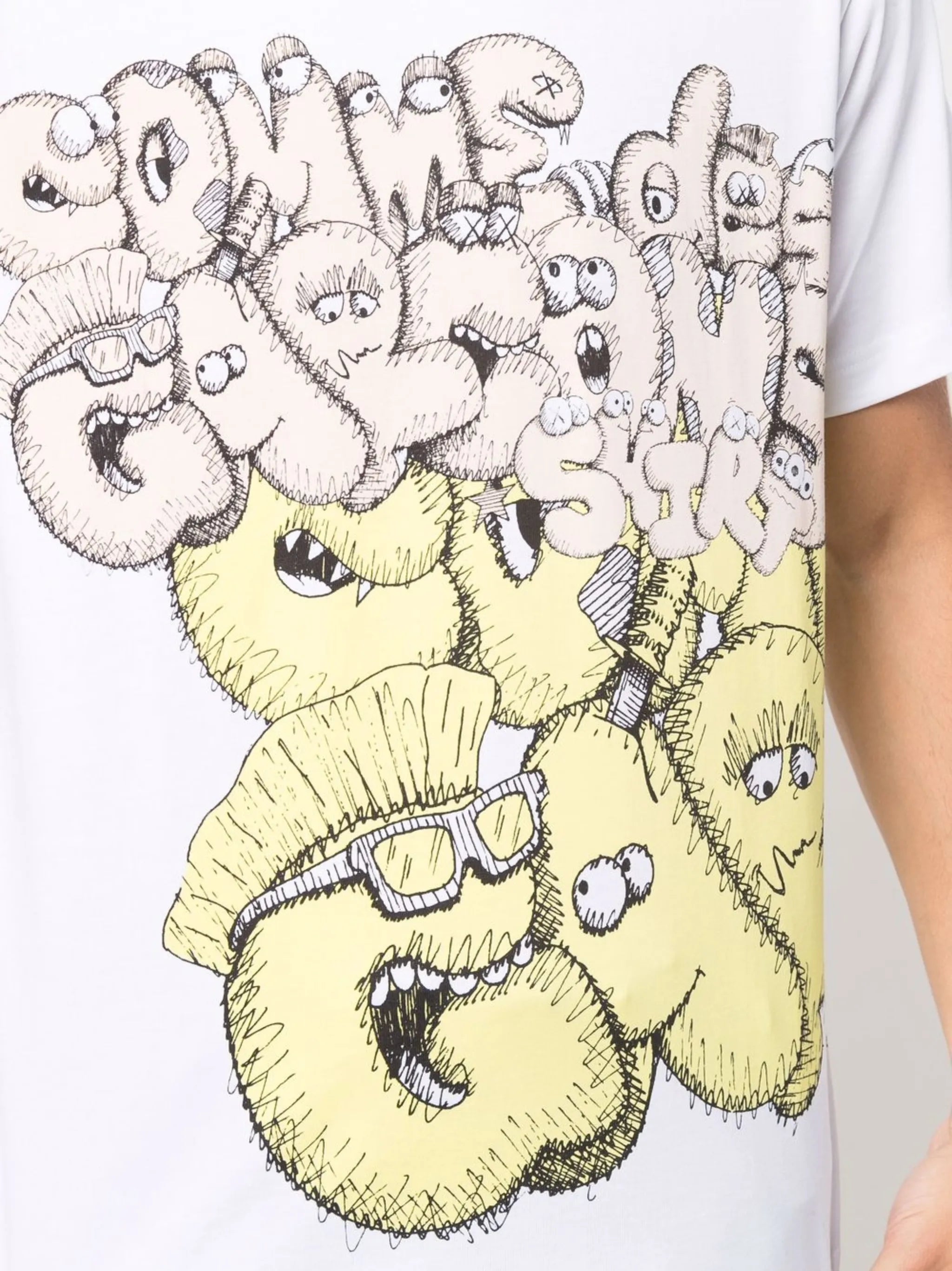 graphic-print cotton T-shirt
