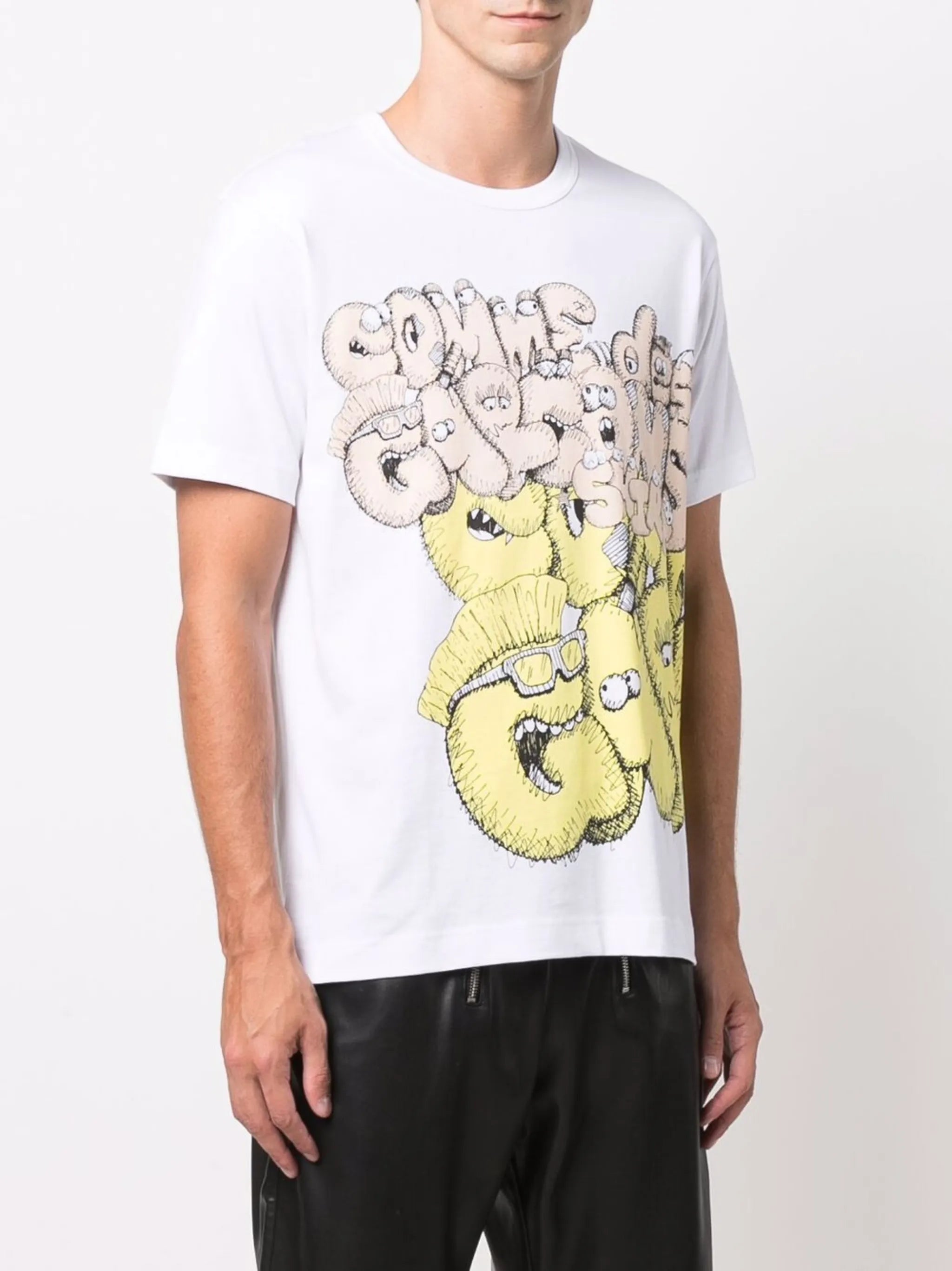 graphic-print cotton T-shirt