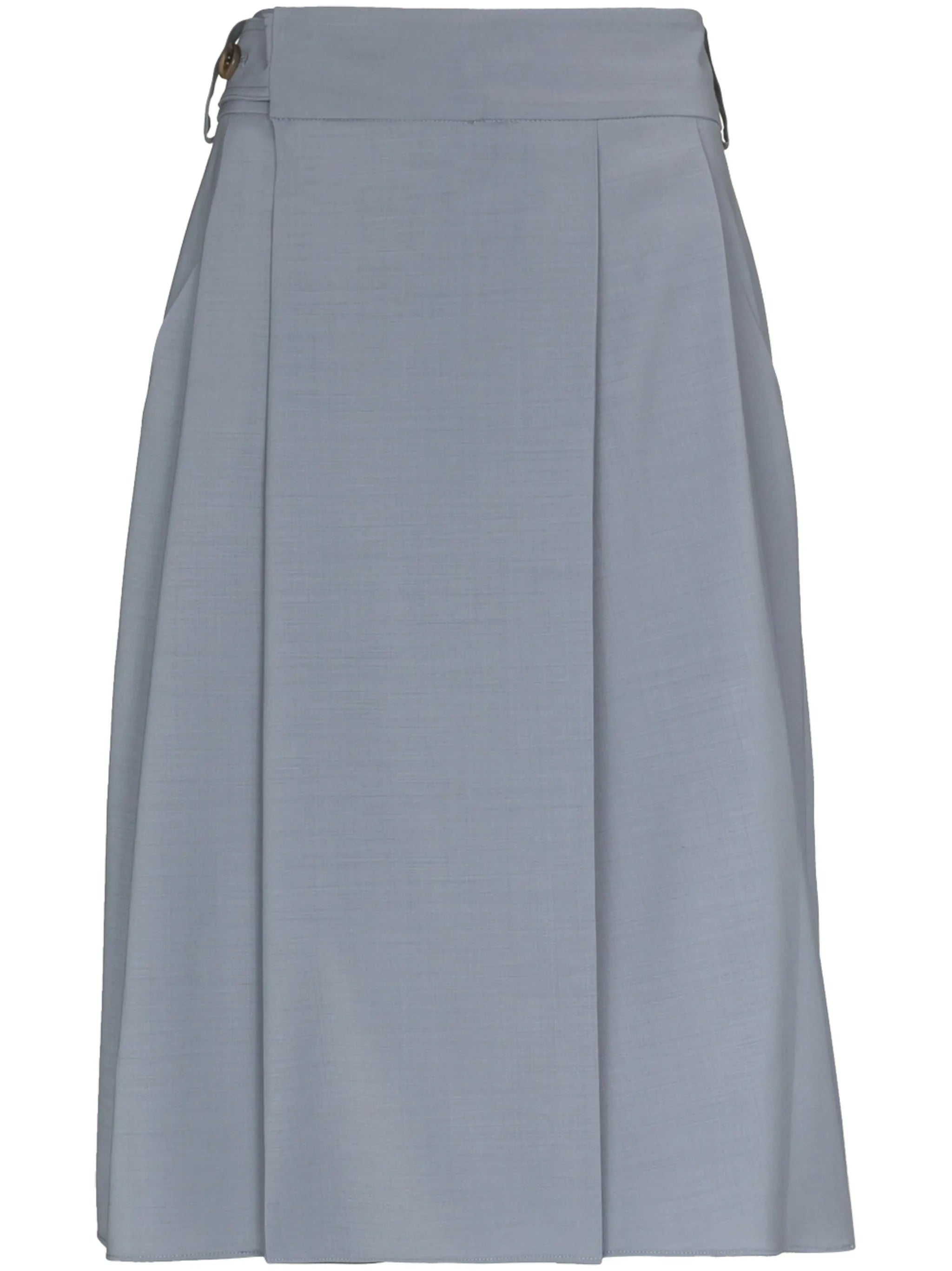bermuda wrap-effect shorts