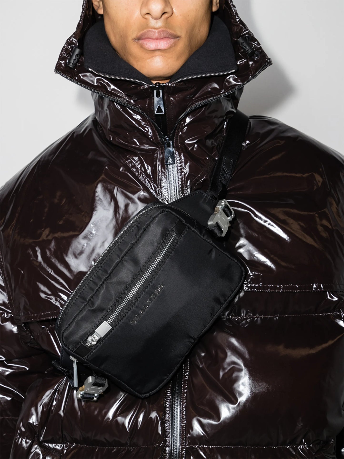 Fuoripista logo-lettering belt bag